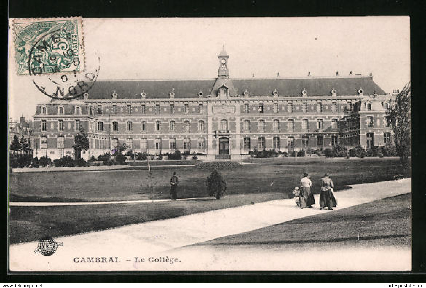 CPA Cambrai, Le Collège  - Cambrai