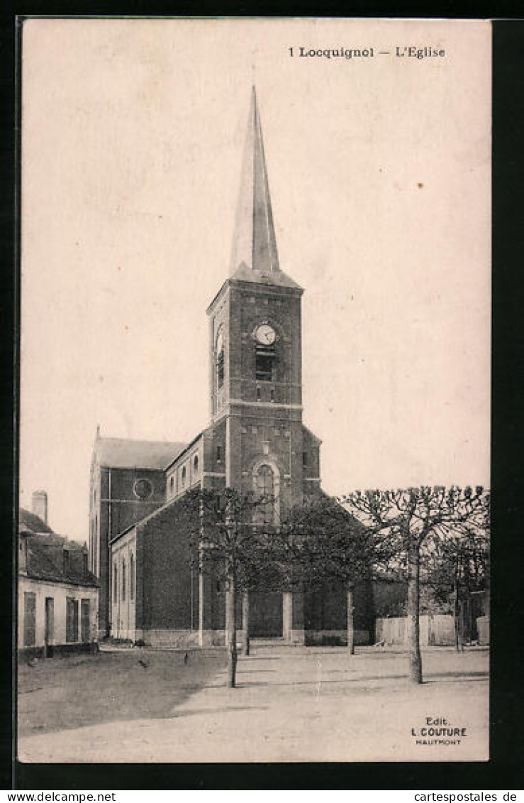CPA Locquignol, L'Eglise  - Other & Unclassified