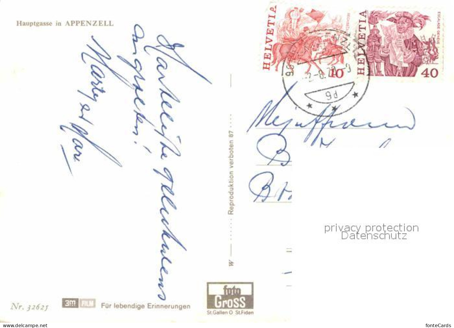 12664029 Appenzell IR Hauptgasse Appenzell - Other & Unclassified