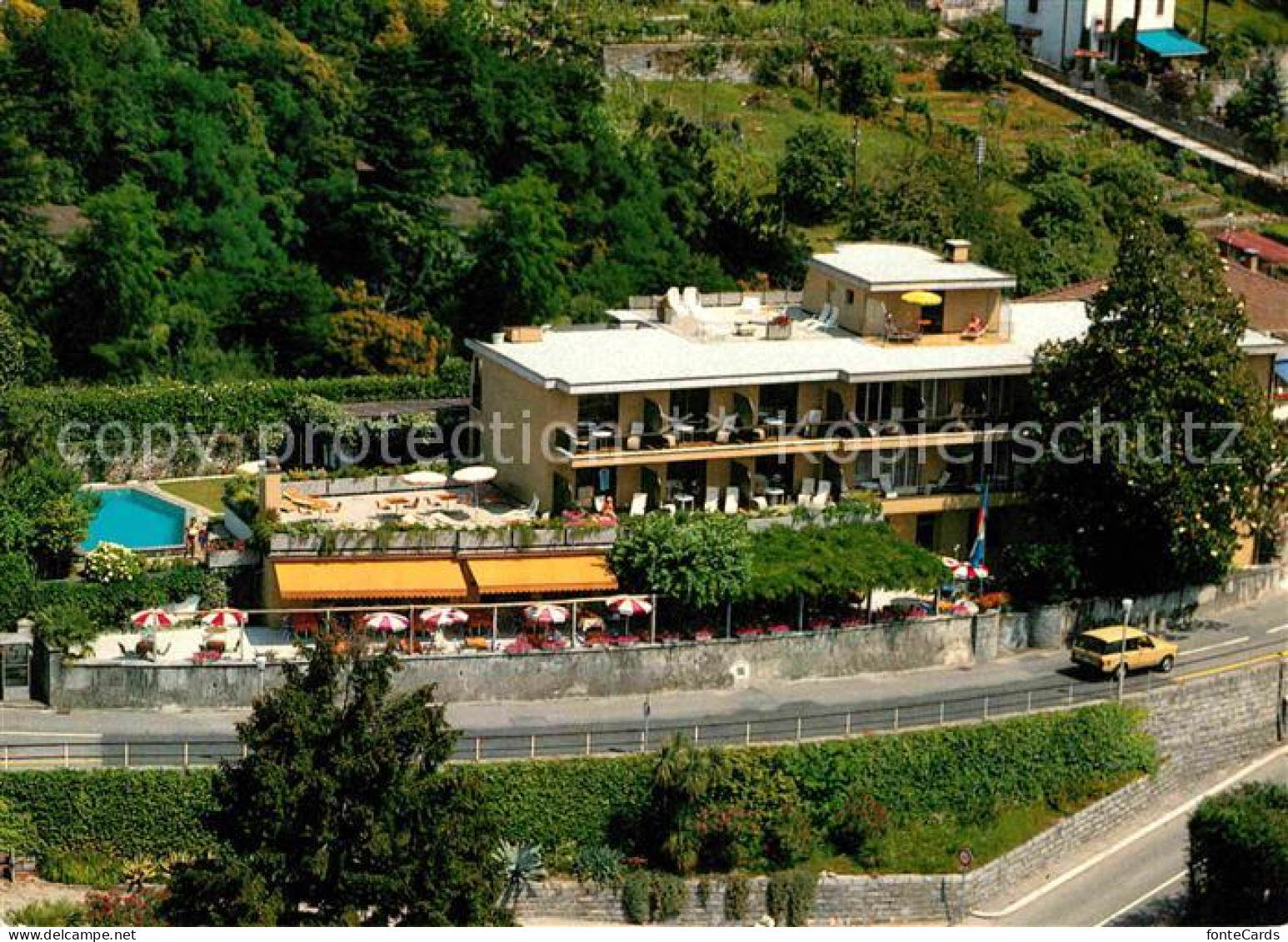 12659979 Locarno TI Hotel Restaurant Della Posta  - Sonstige & Ohne Zuordnung