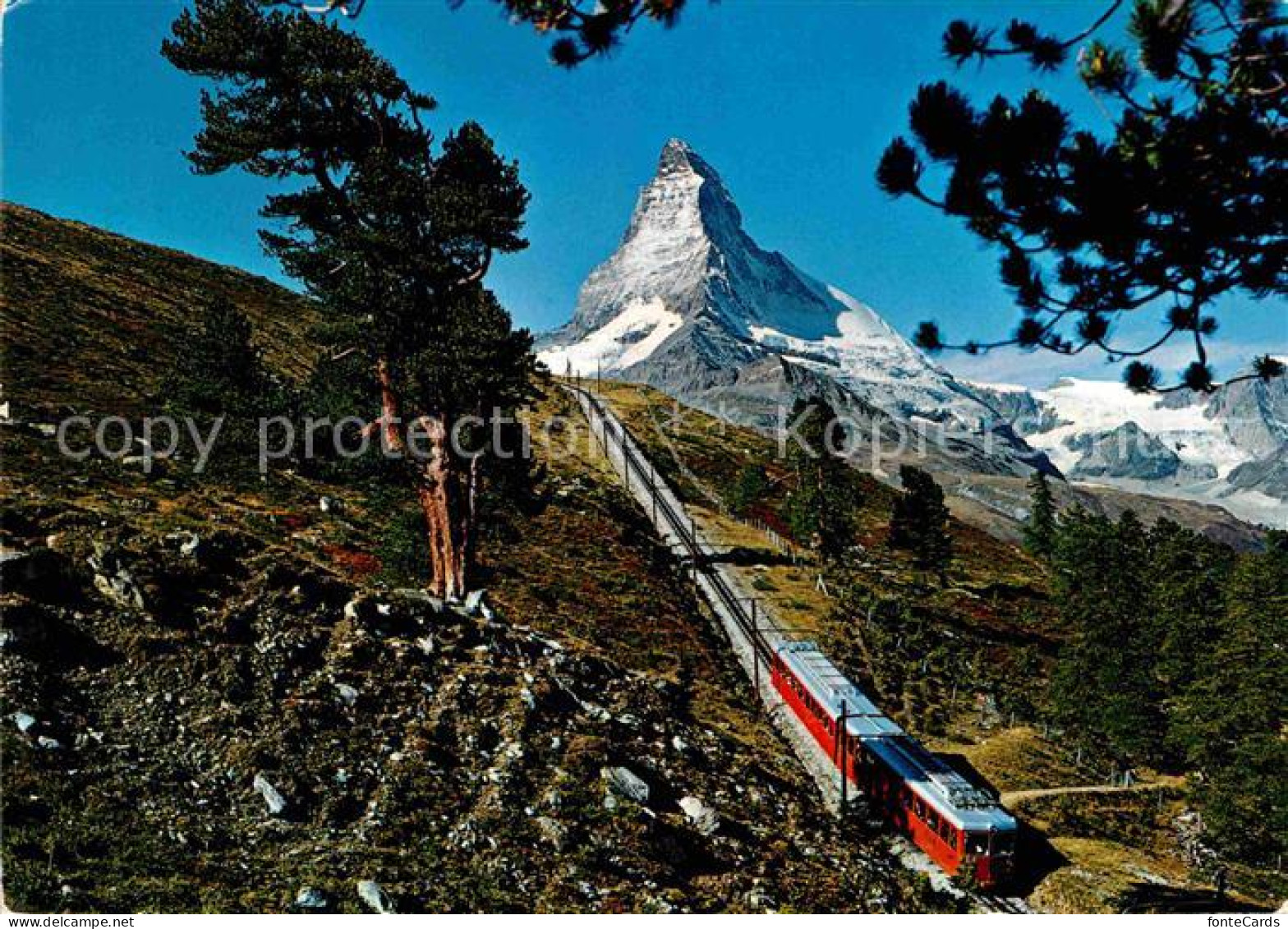 12659479 Gornergratbahn Zermatt Matterhorn Mt. Cervin  Gornergratbahn - Autres & Non Classés