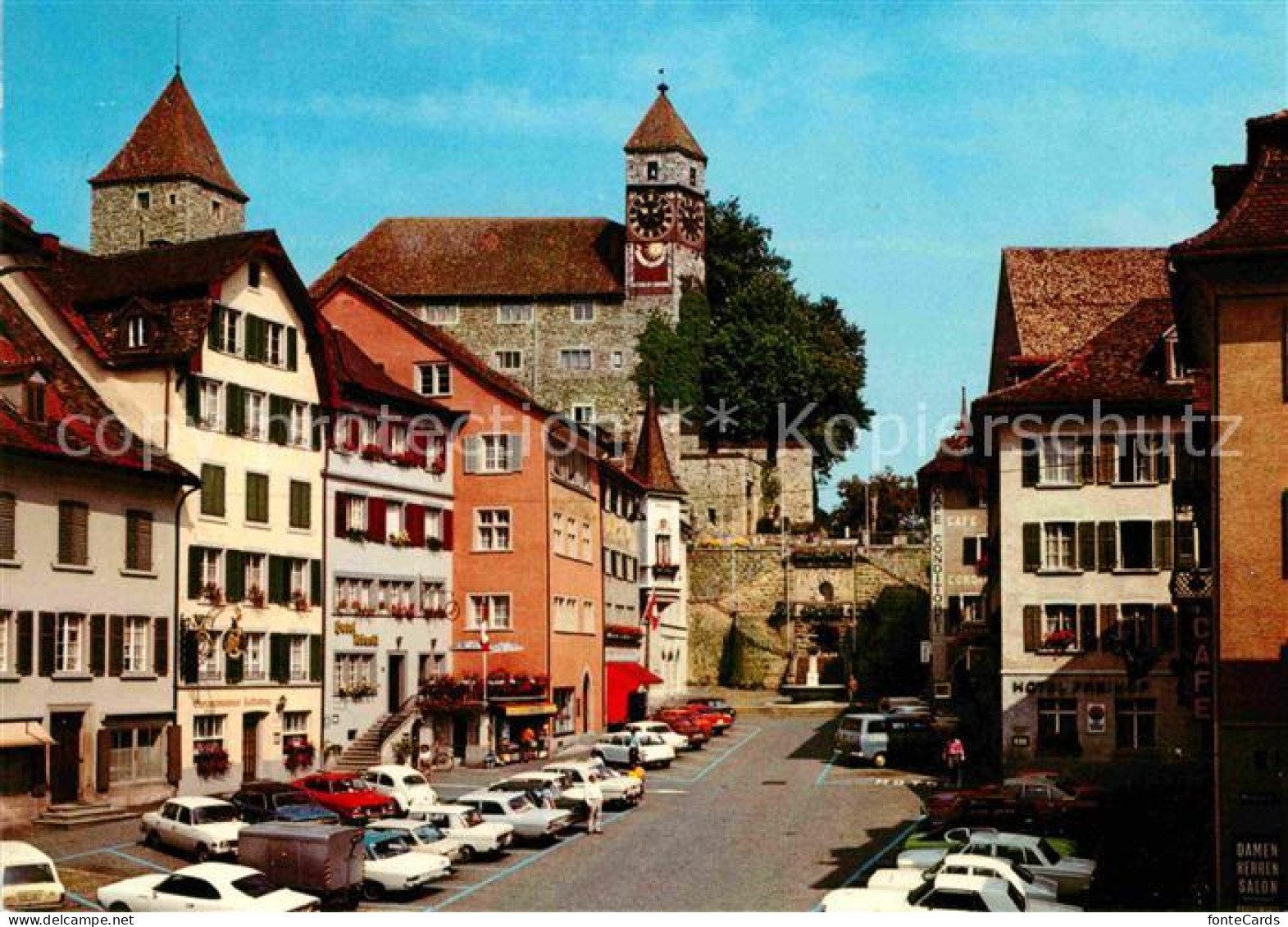 12647769 Rapperswil SG Hauptplatz Mit Schloss Rapperswil SG - Other & Unclassified