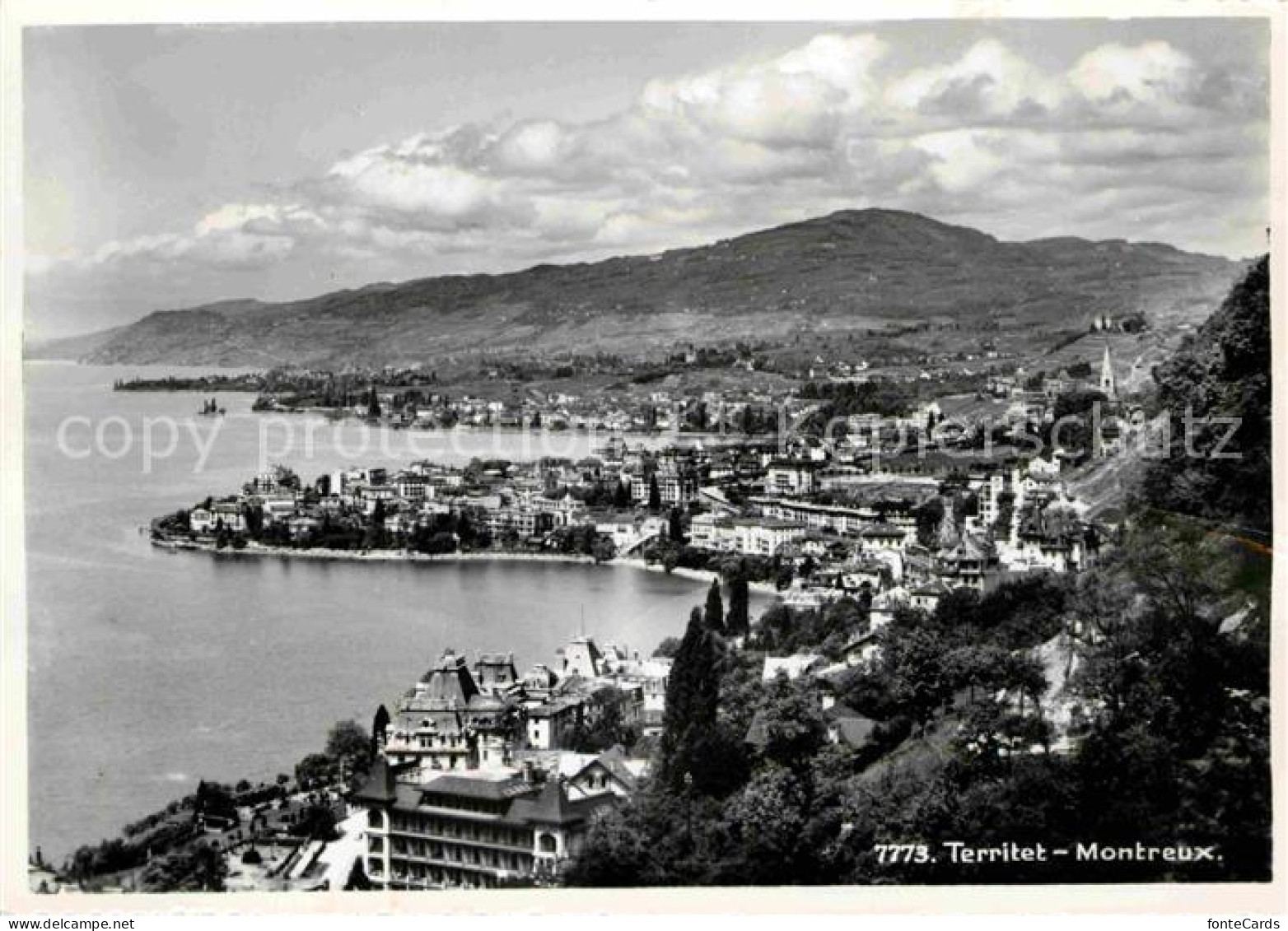 12642569 Territet Montreux Panorama Territet Montreux - Other & Unclassified