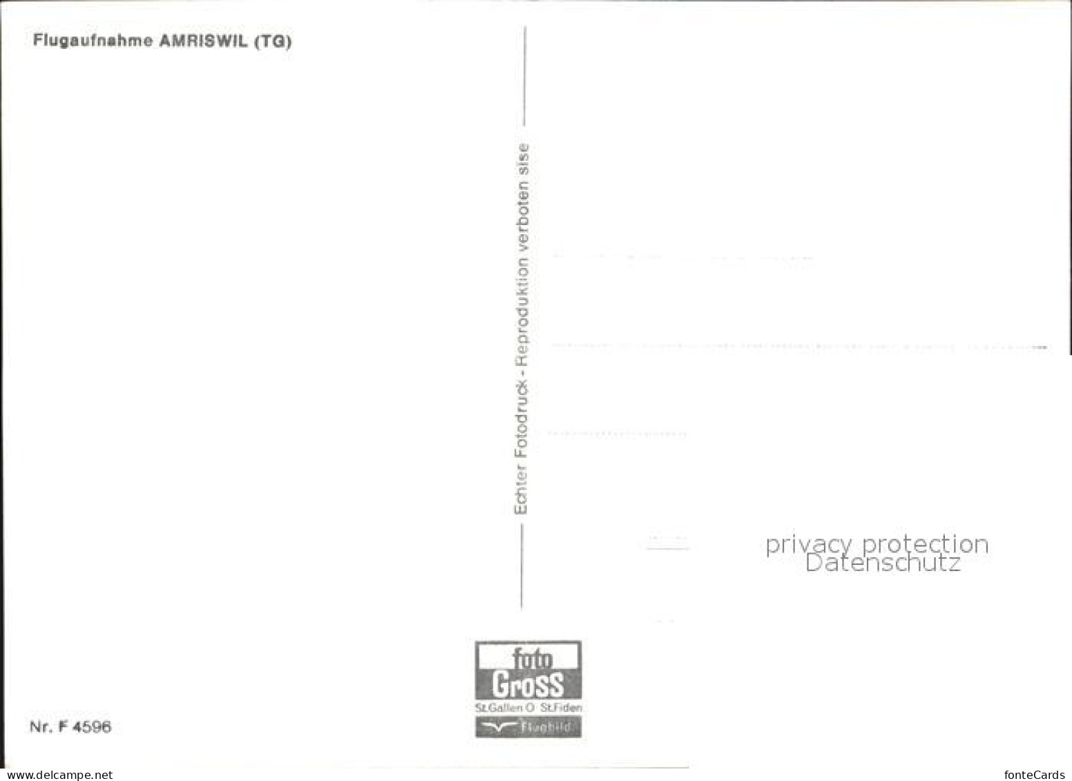 12635259 Amriswil TG Flugaufnahme Amriswil TG - Autres & Non Classés