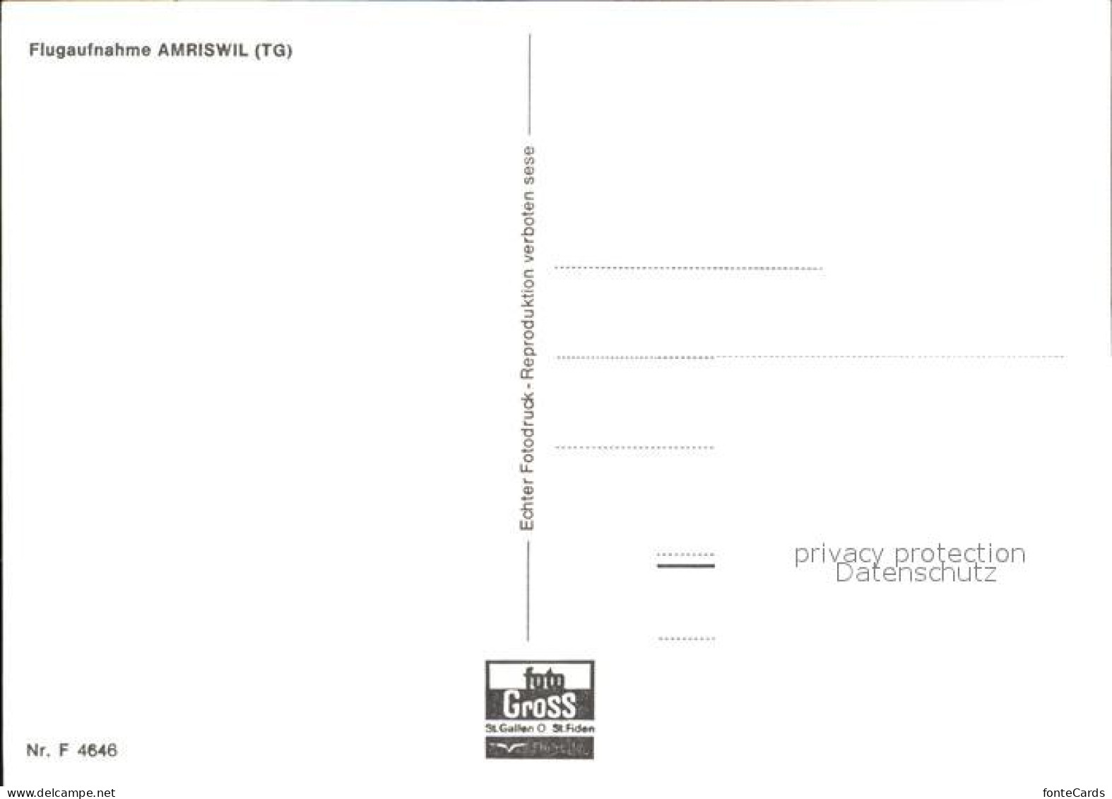 12635229 Amriswil TG Flugaufnahe Amriswil TG - Sonstige & Ohne Zuordnung