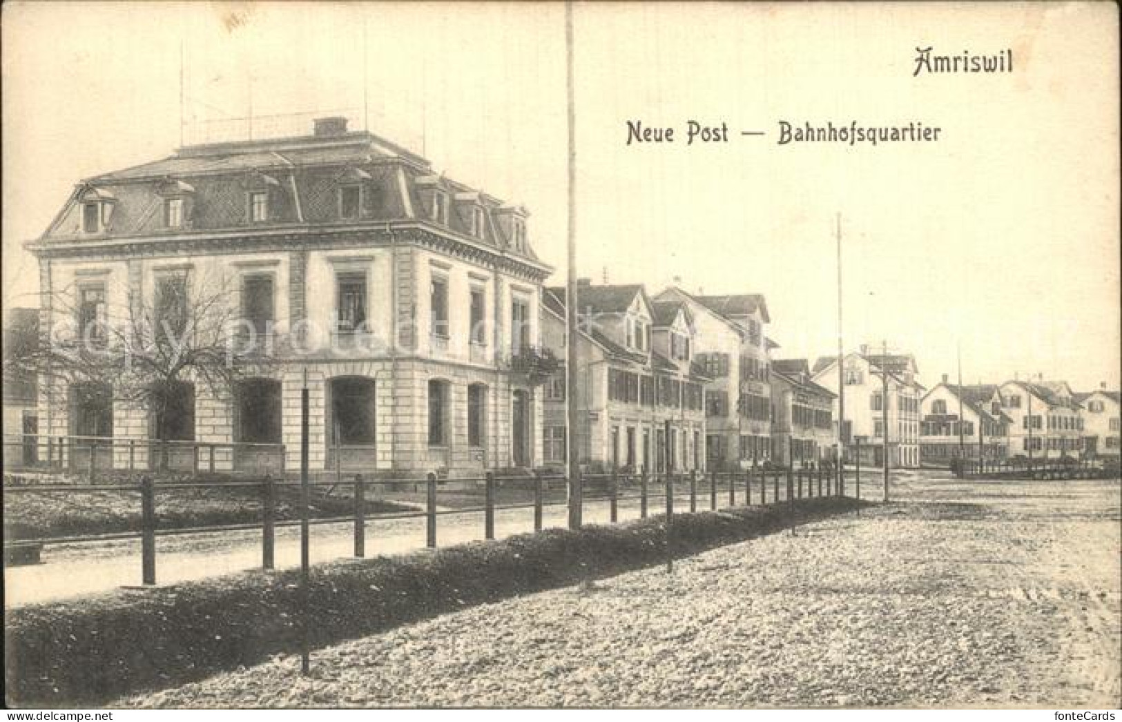 12634719 Amriswil TG Neue Post Bahnhofsquartier Amriswil - Andere & Zonder Classificatie