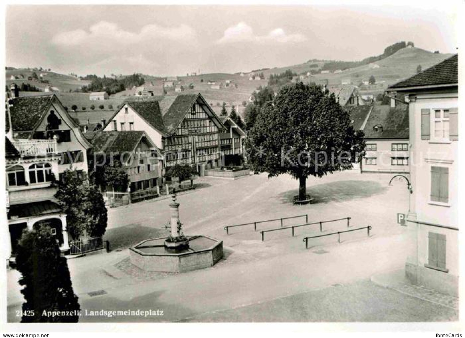 12633309 Appenzell IR Landsgemeindeplatz Brunnen Appenzell - Other & Unclassified