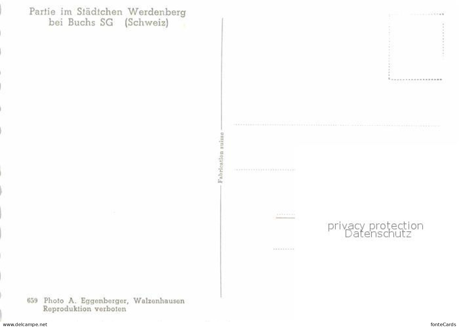 12632369 Werdenberg Gasse Werdenberg - Autres & Non Classés