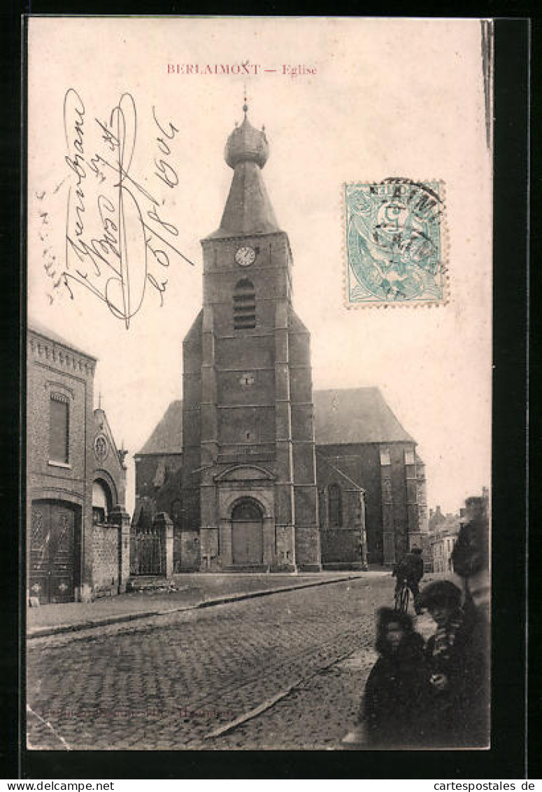 CPA Berlaimont, L'Église  - Berlaimont