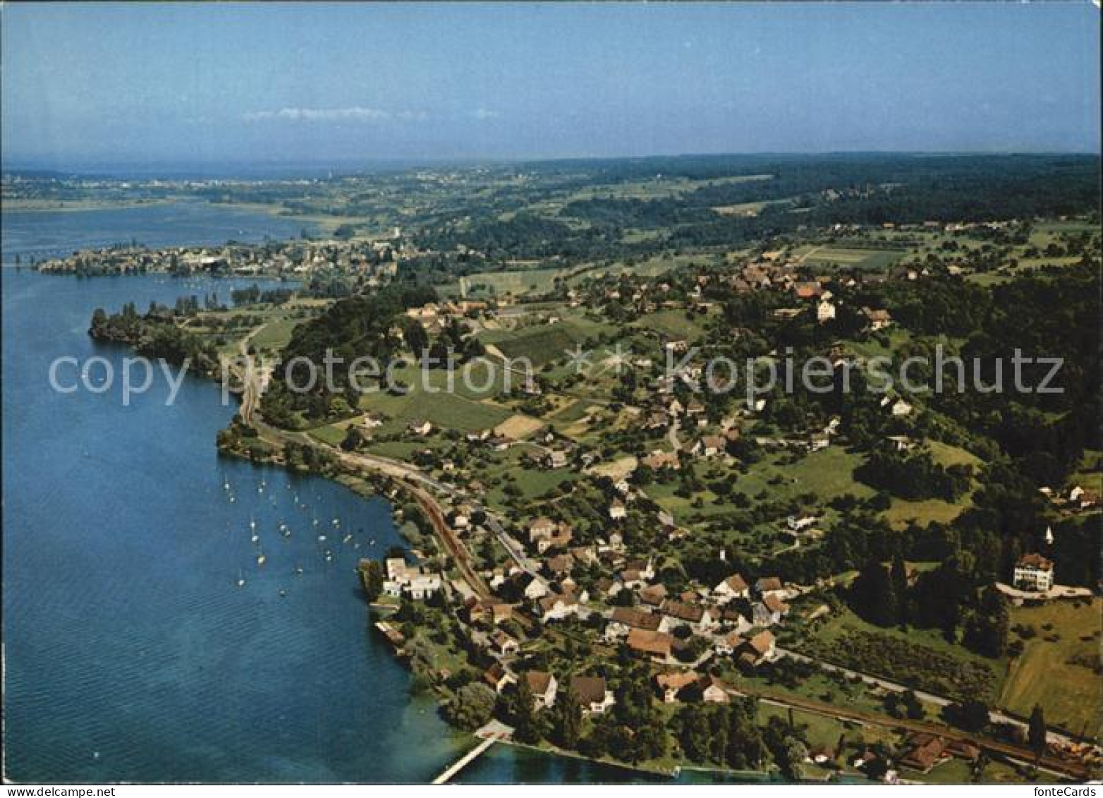 12593369 Mannenbach Untersee Flugaufnahme Mannenbach-Salenstein - Andere & Zonder Classificatie