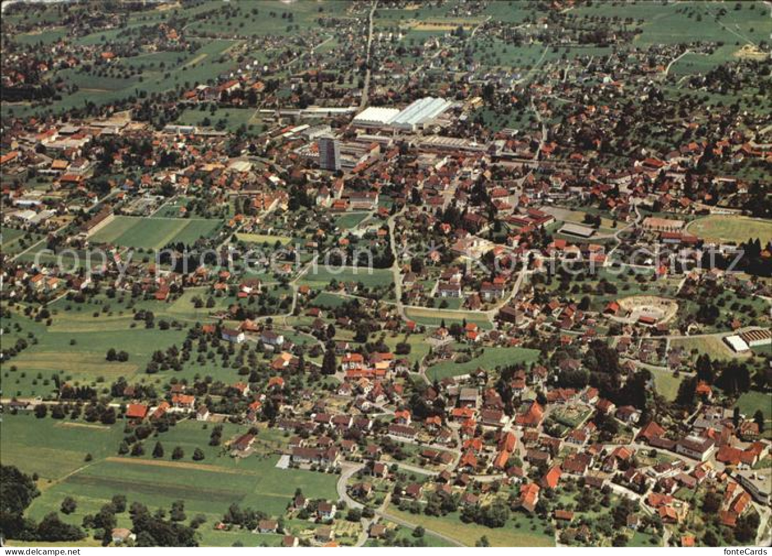 12592879 Menziken Burg Fliegeraufnahme Menziken Burg - Sonstige & Ohne Zuordnung