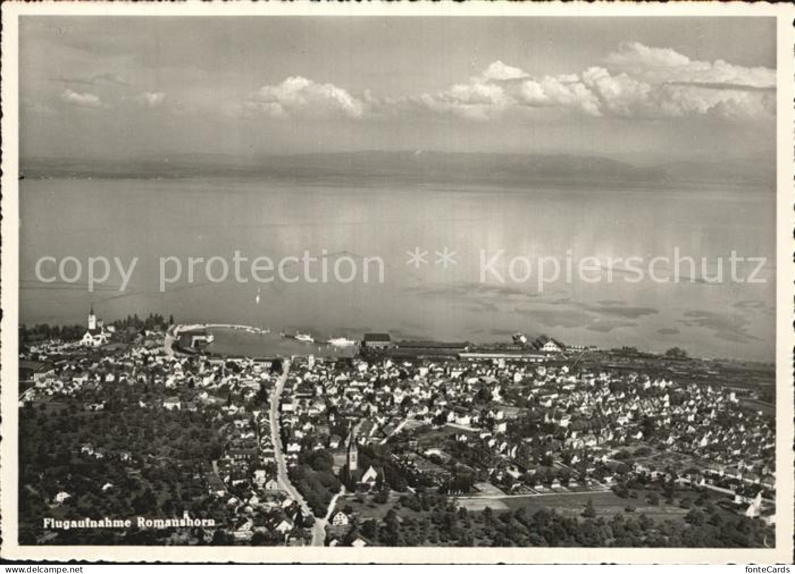 12590969 Romanshorn Bodensee Flugaufnahme Romanshorn - Andere & Zonder Classificatie