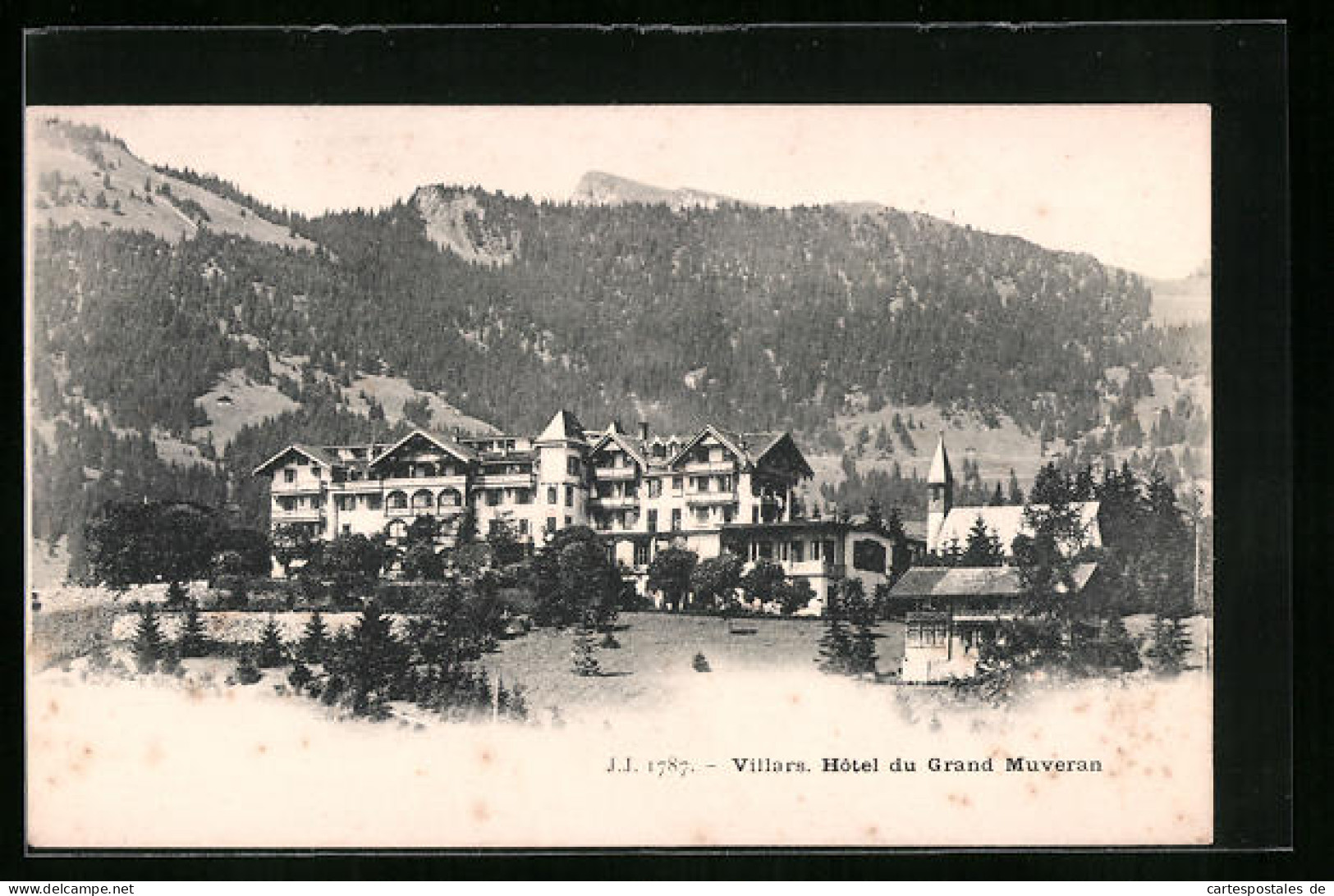 AK Villars, Hotel Du Grand Muveran  - Sonstige & Ohne Zuordnung