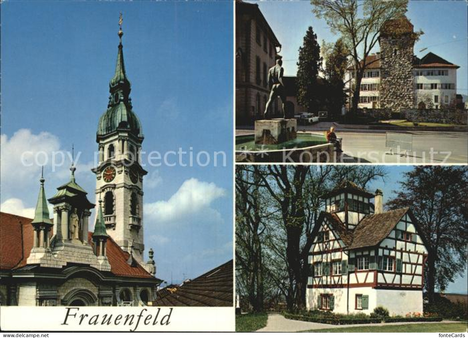 12590869 Frauenfeld Katholische Kirche Sankt Niklaus Schloss Guggehuerli Frauenf - Other & Unclassified