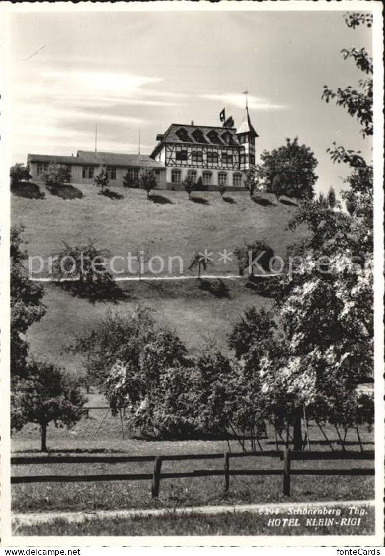 12589409 Schoenenberg TG Hotel Klein Rigi  - Autres & Non Classés