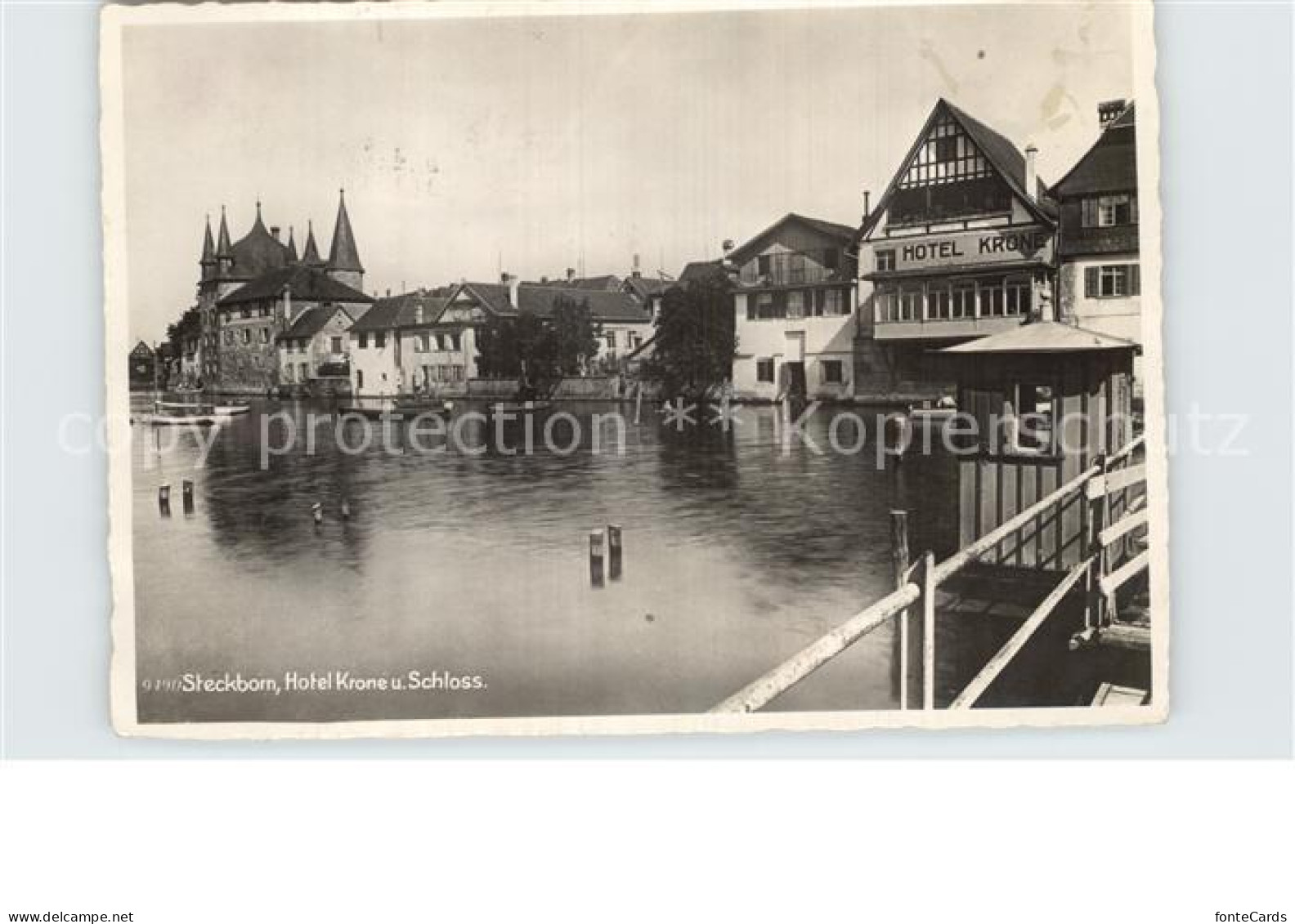 12589249 Steckborn TG Hotel Krone Und Schloss Steckborn - Autres & Non Classés