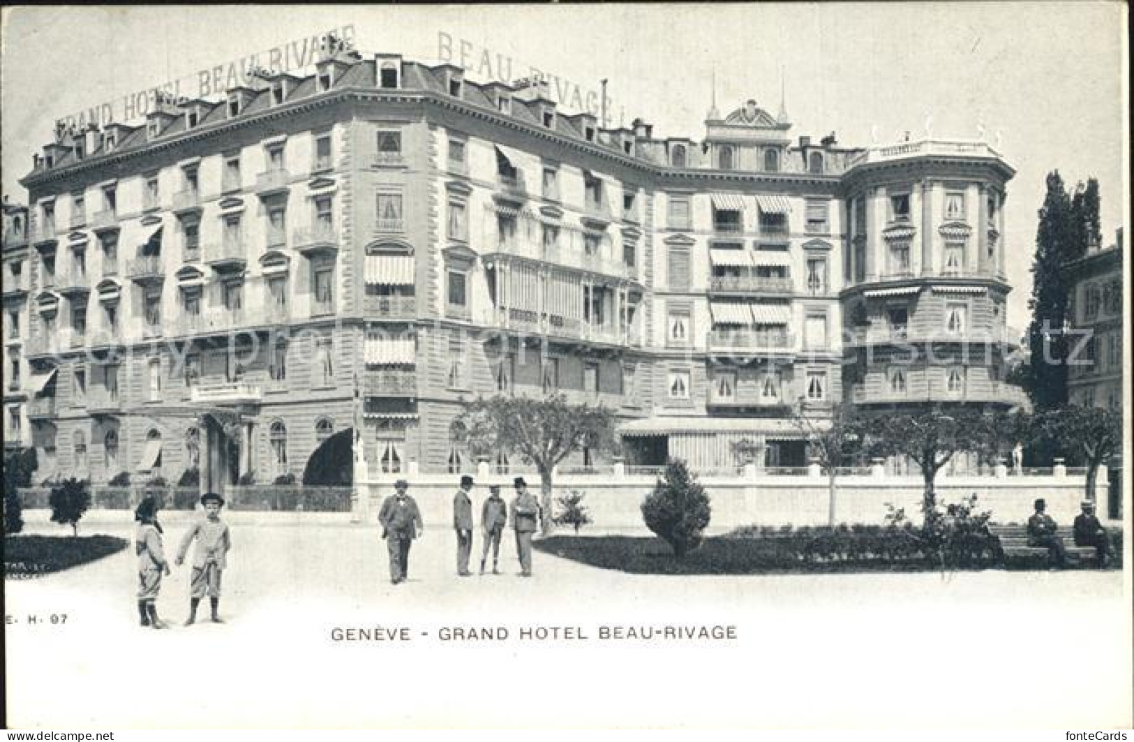 12588789 Geneve GE Grand Hotel Beau Rivage Geneve GE - Autres & Non Classés