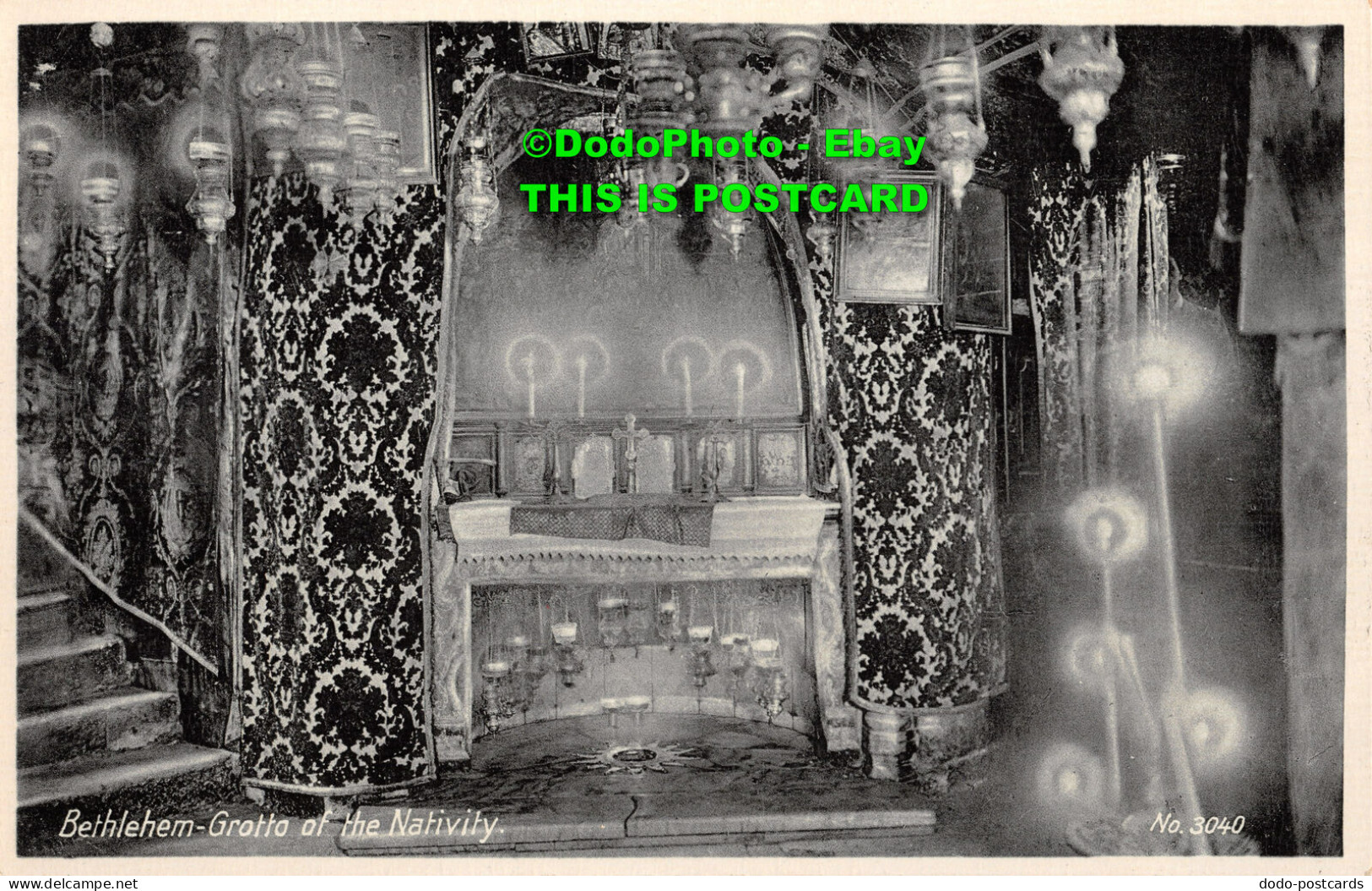 R415034 Bethlehem. Grotto Of The Nativity. L. And L. C. No. 3040 - World