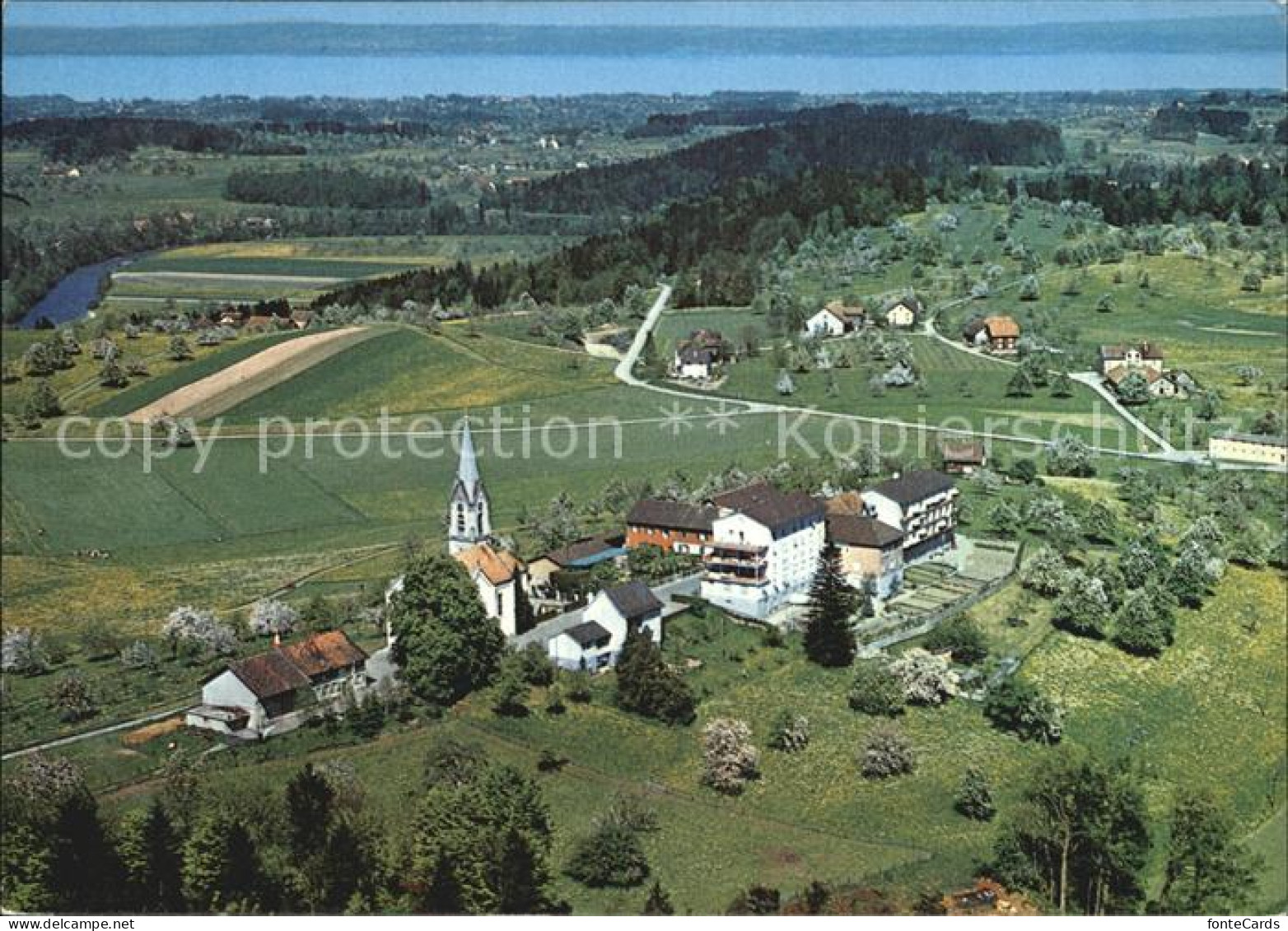 12588609 St Pelagiberg Kurhaus Marienburg Kirche Fliegeraufnahme St. Pelagiberg - Sonstige & Ohne Zuordnung