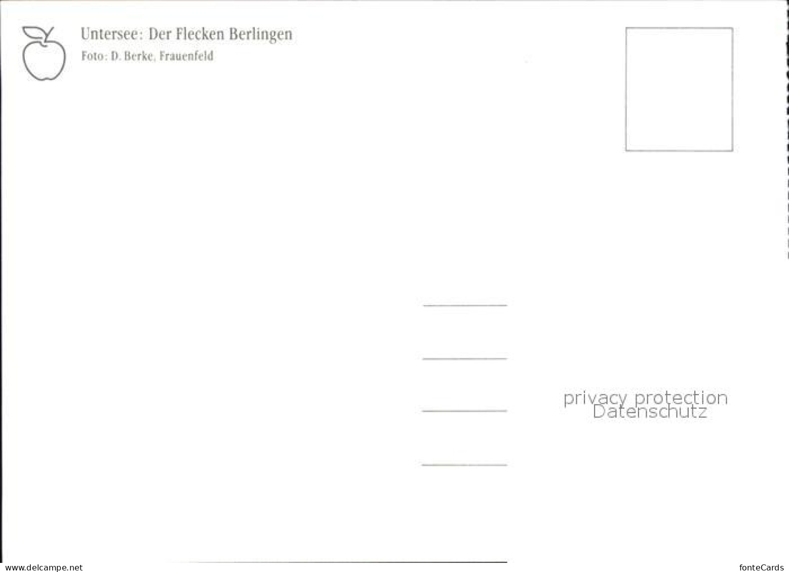 12588549 Berlingen Untersee Bodensee Fliegeraufnahme Berlingen - Sonstige & Ohne Zuordnung