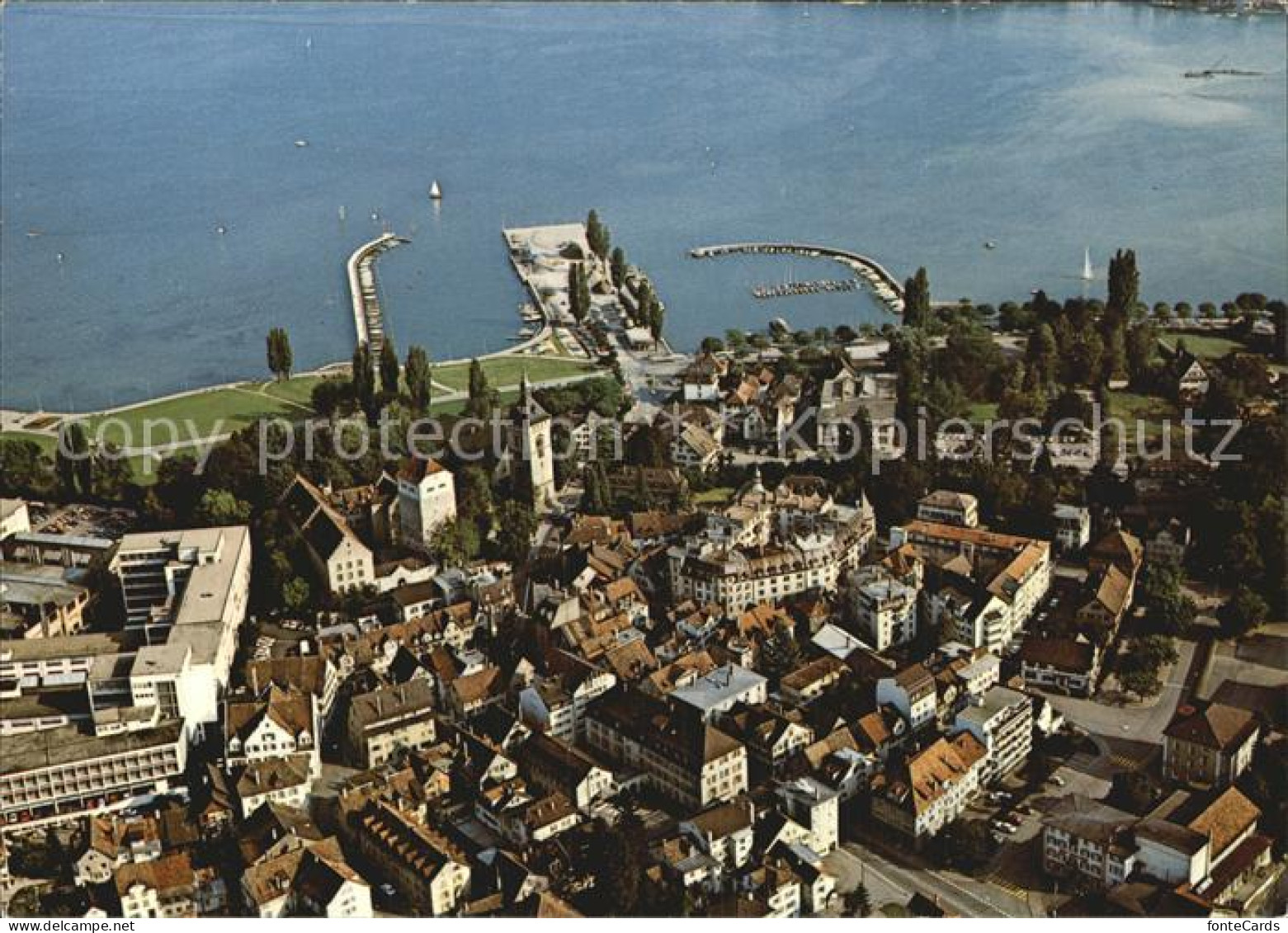 12588449 Arbon  TG Bodensee Fliegeraufnahme  - Autres & Non Classés