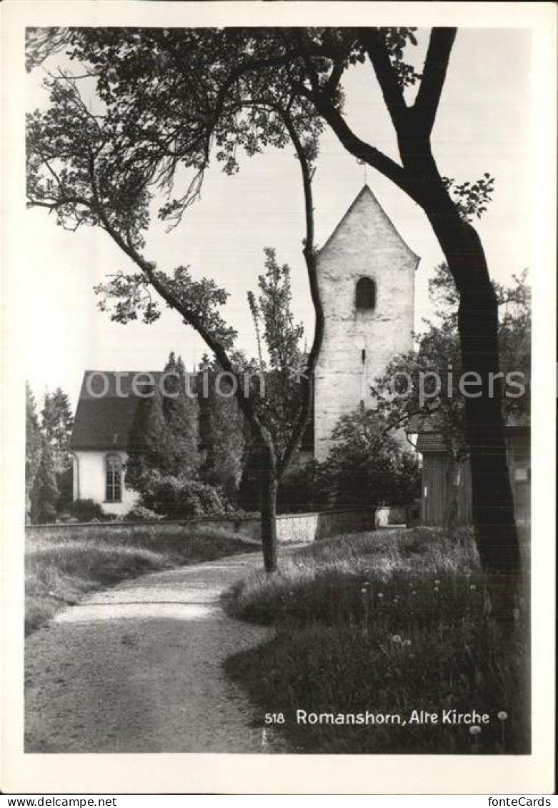 12588349 Romanshorn Bodensee Alte Kirche Romanshorn - Autres & Non Classés