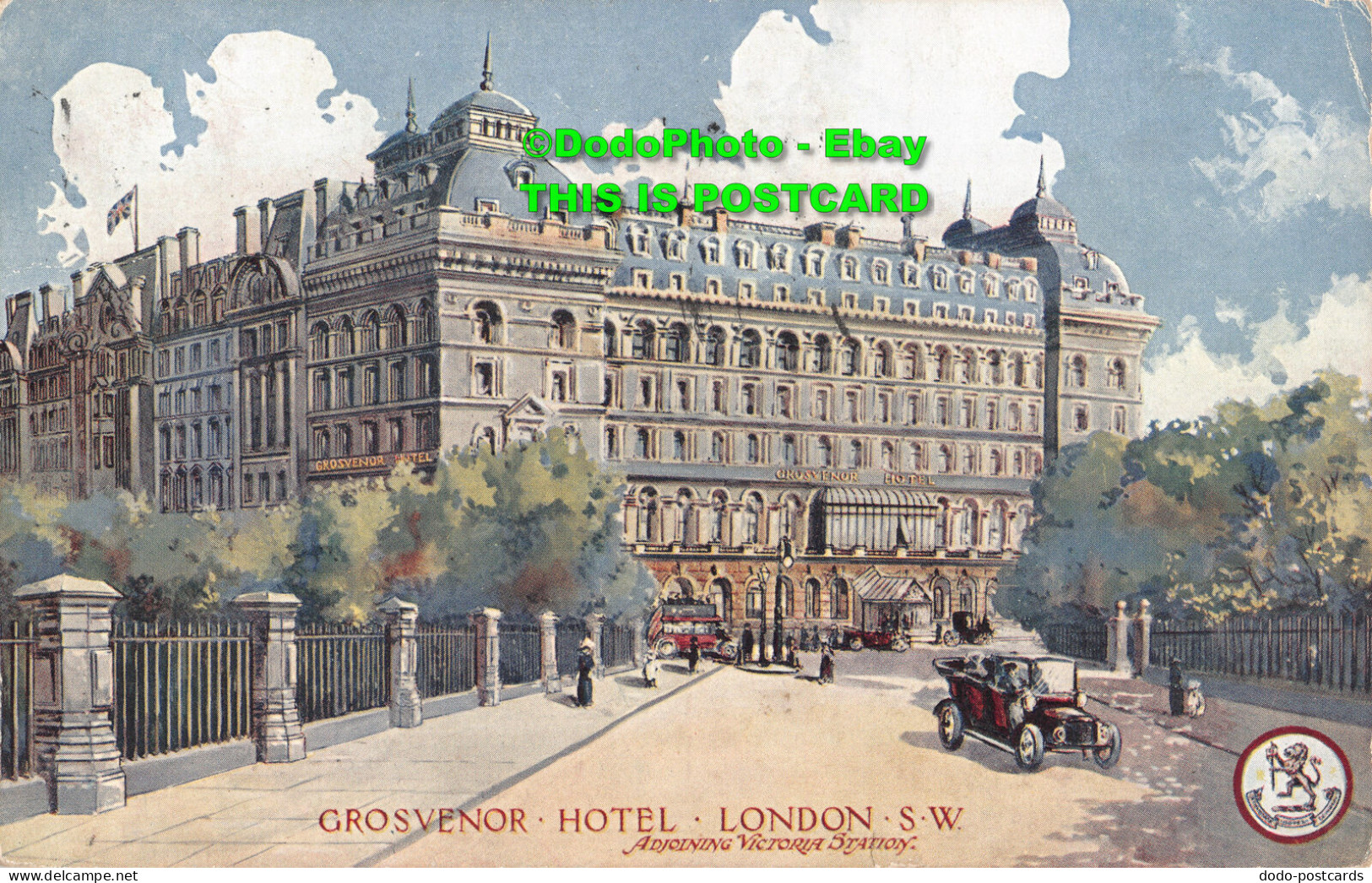 R415048 Grosvenor Hotel. London S. W. Adjoining Victoria Station. Pulman - Other & Unclassified