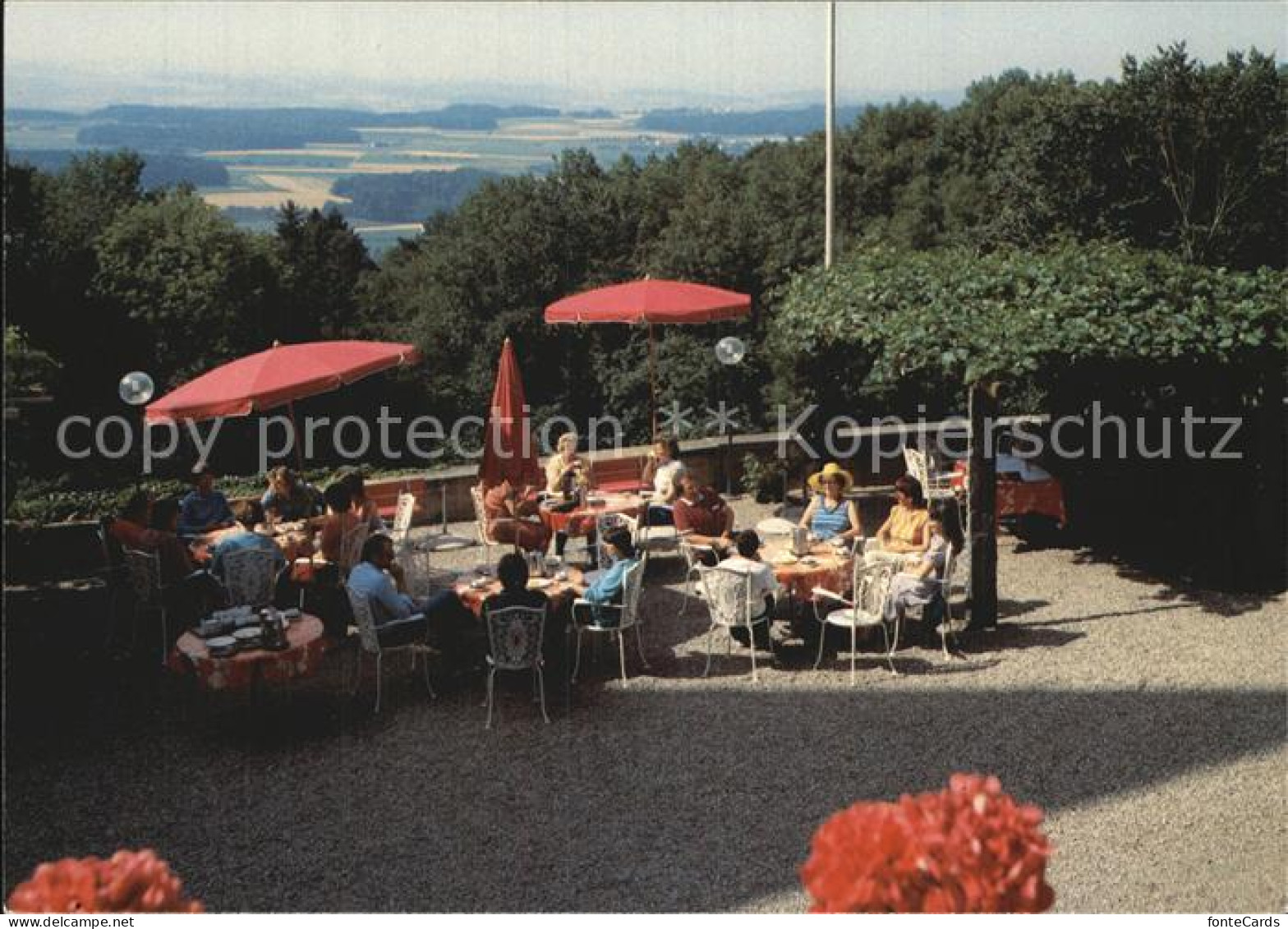 12588049 Huettwilen Kurhotel Schlos Steinegg Terasse Huettwilen - Sonstige & Ohne Zuordnung