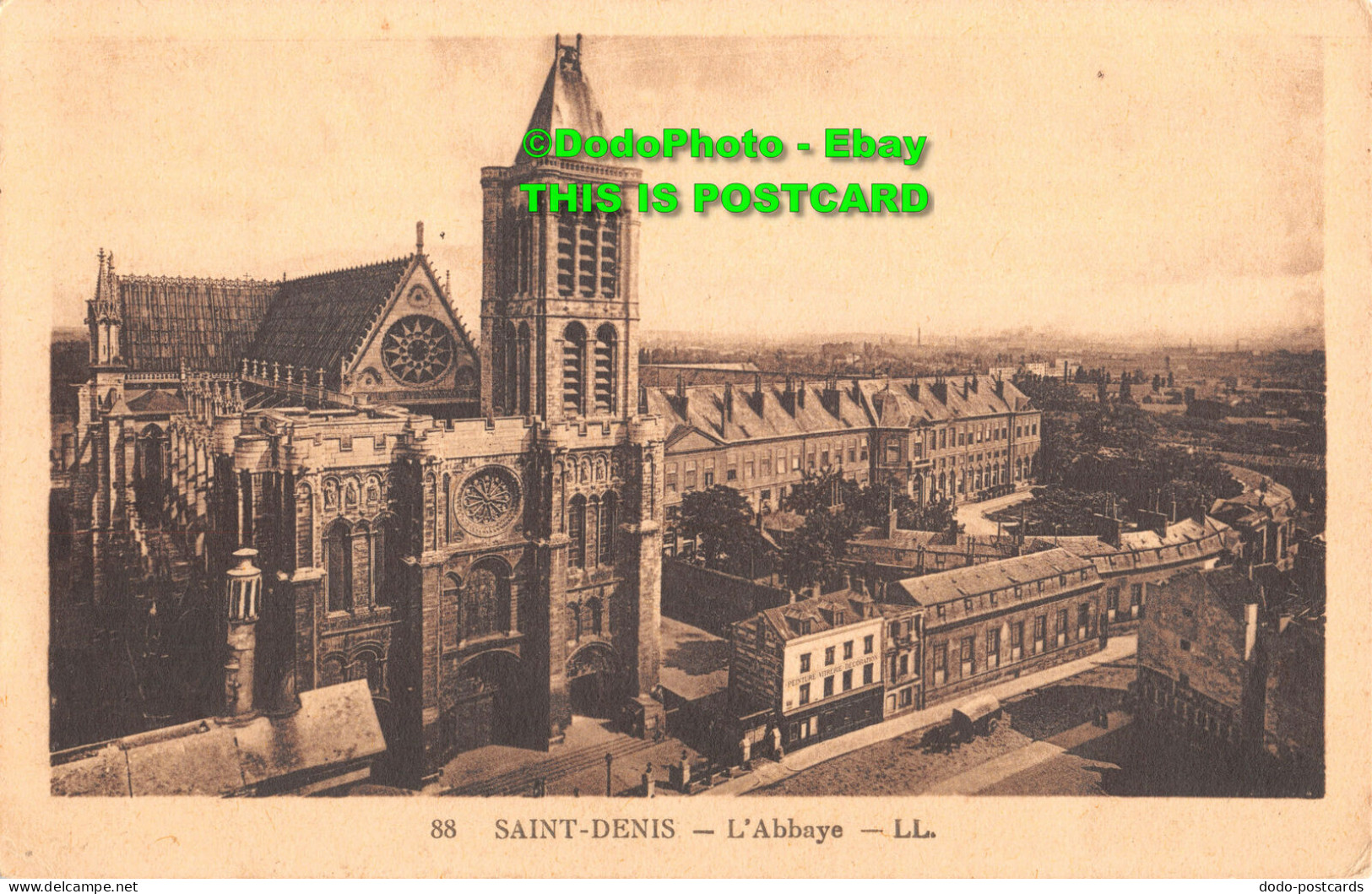 R415488 Saint Denis. L Abbaye. LL. 88. C. A. P - World
