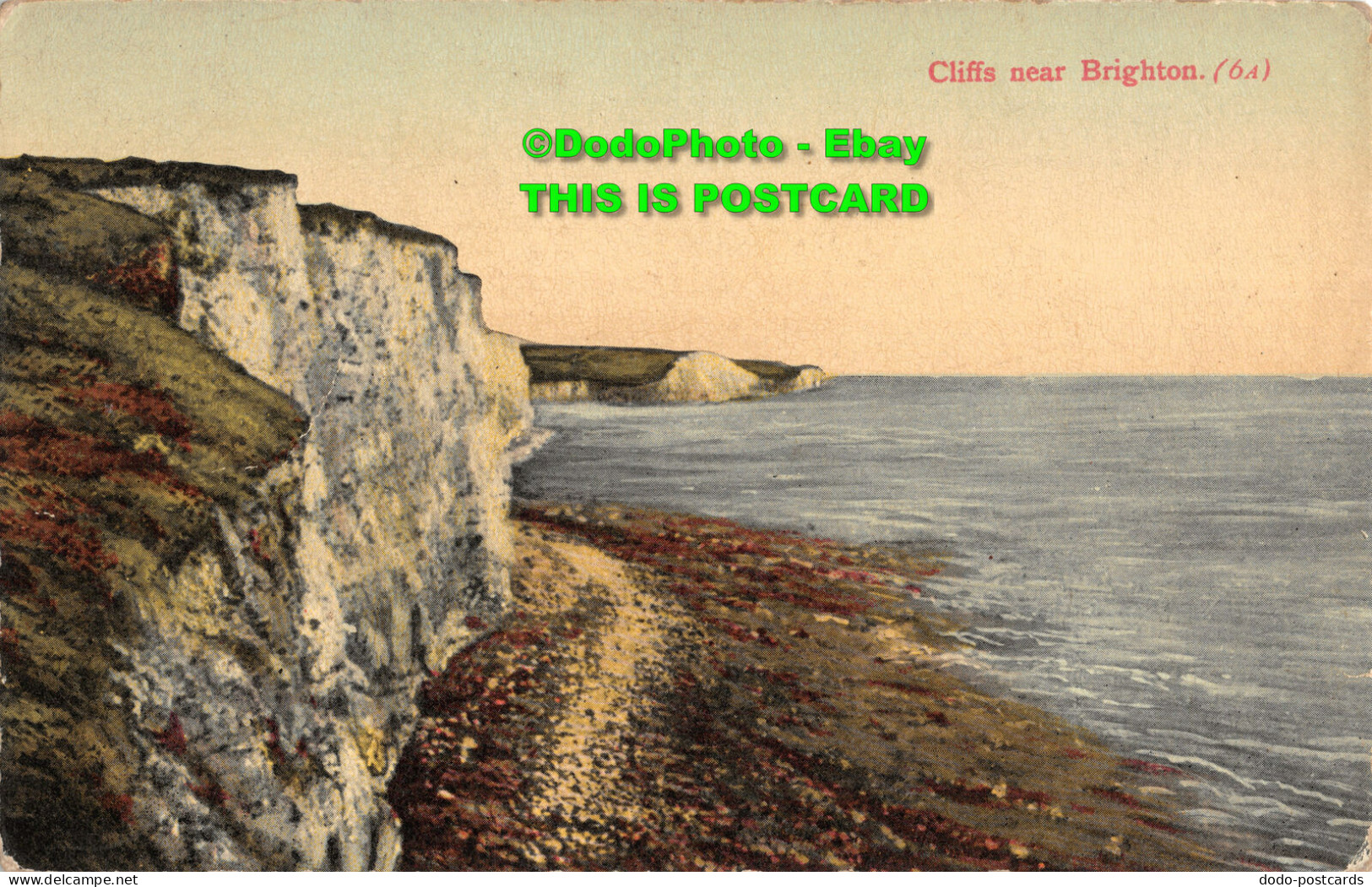 R415919 Cliffs Near Brighton. 6A. British Production. 1935 - World
