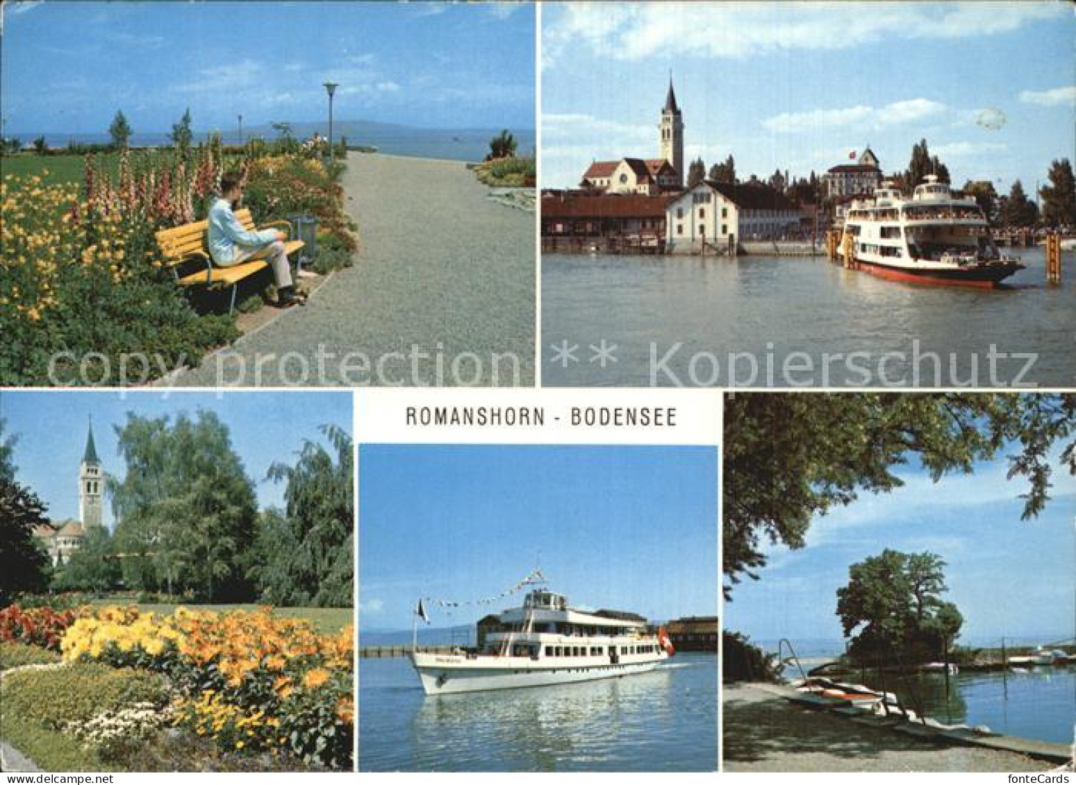 12587529 Romanshorn Bodensee Seeparkanlagen Faehrschiff  Romanshorn - Andere & Zonder Classificatie