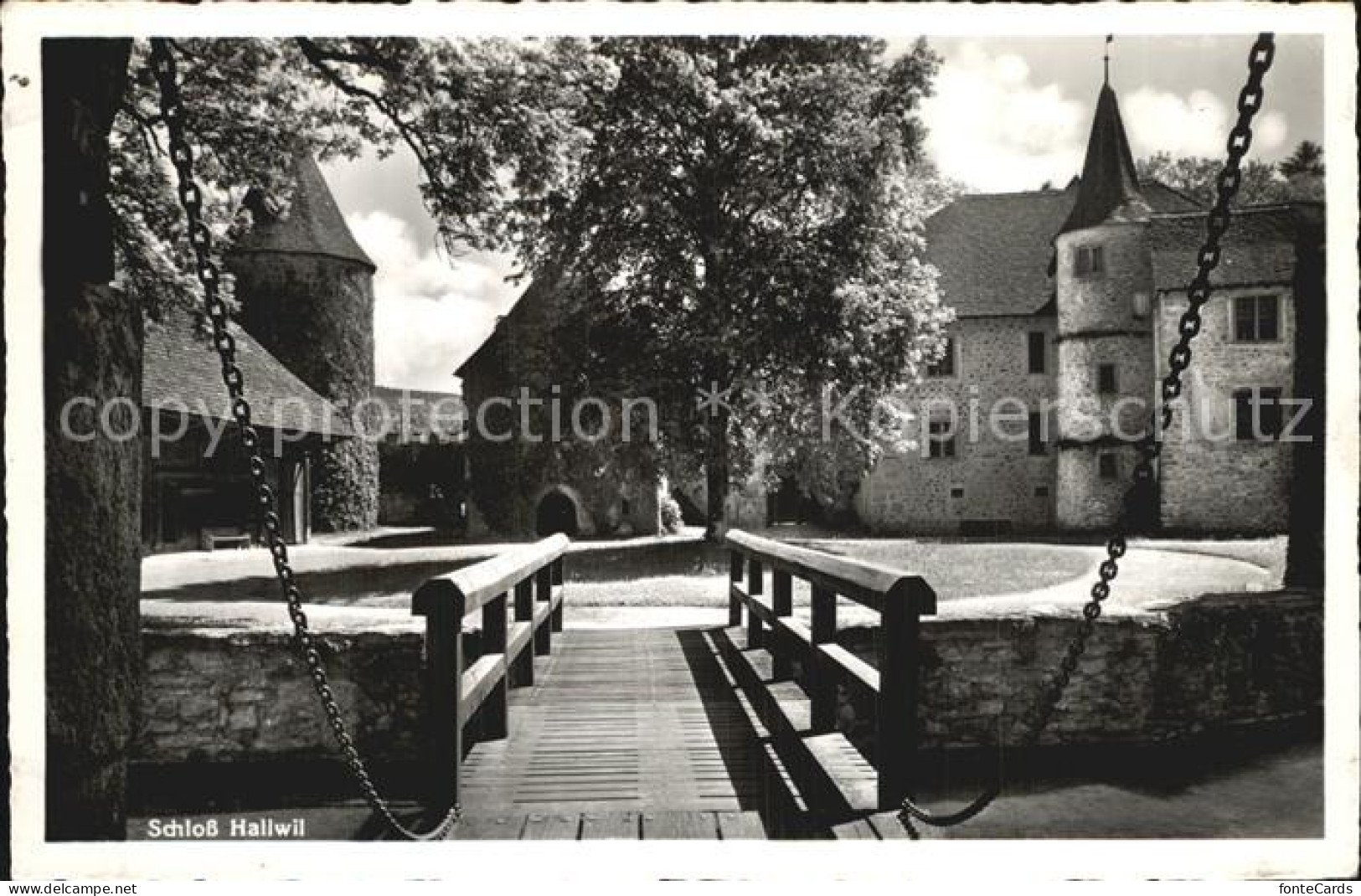 12586389 Hallwil Schloss Zugbruecke Hallwil - Sonstige & Ohne Zuordnung