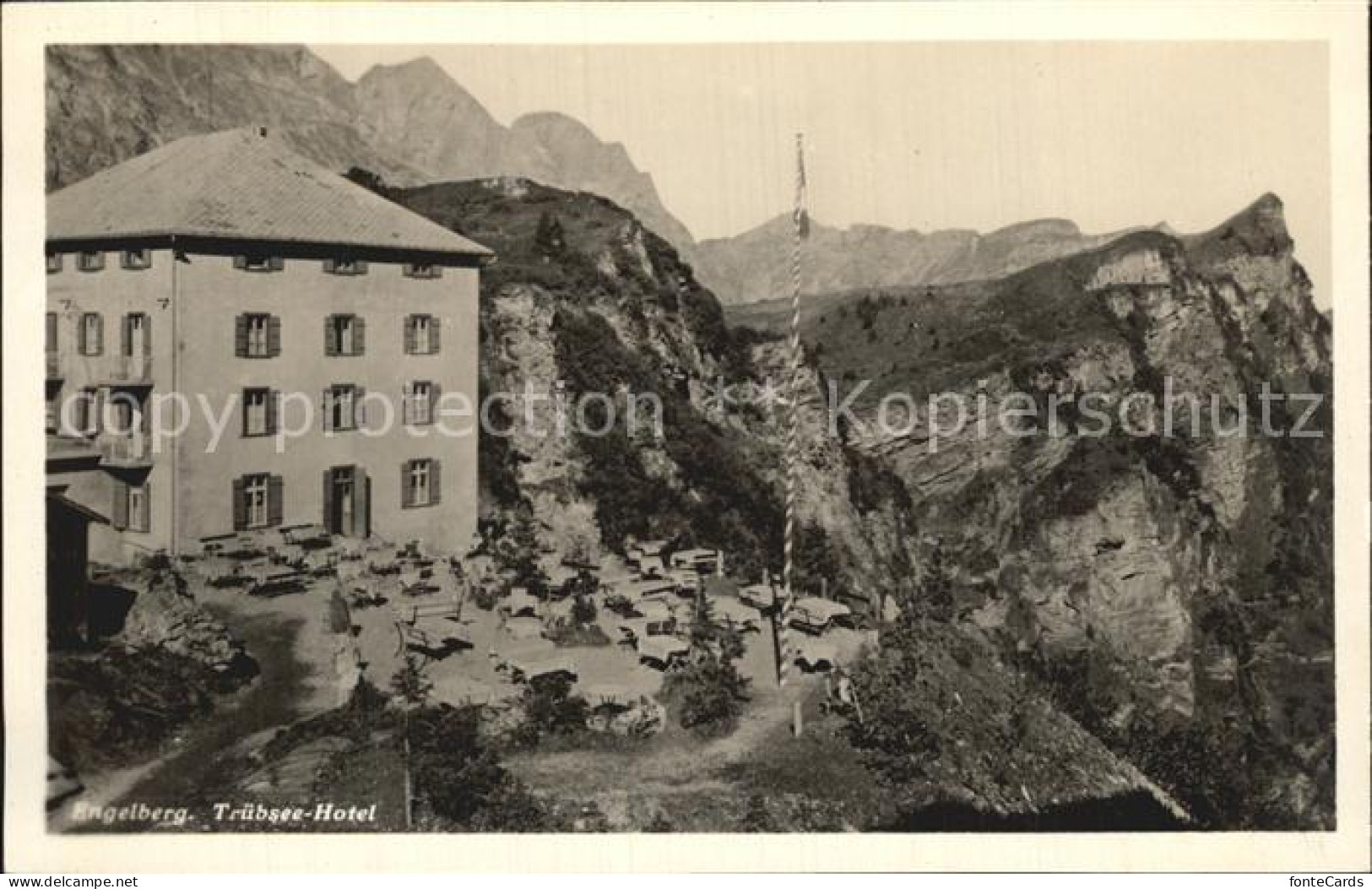 12585069 Engelberg OW Truebsee Hotel Gebirgspanorama Engelberg OW - Altri & Non Classificati