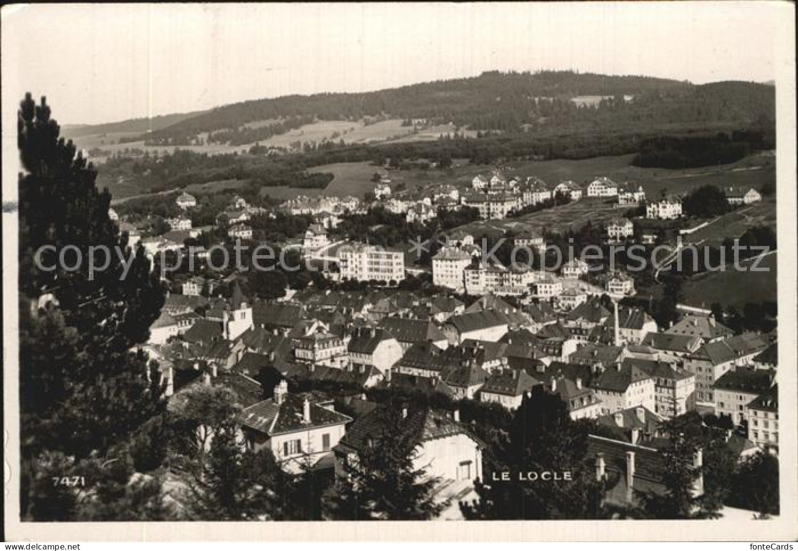 12584559 Le Locle Panorama Le Locle - Otros & Sin Clasificación