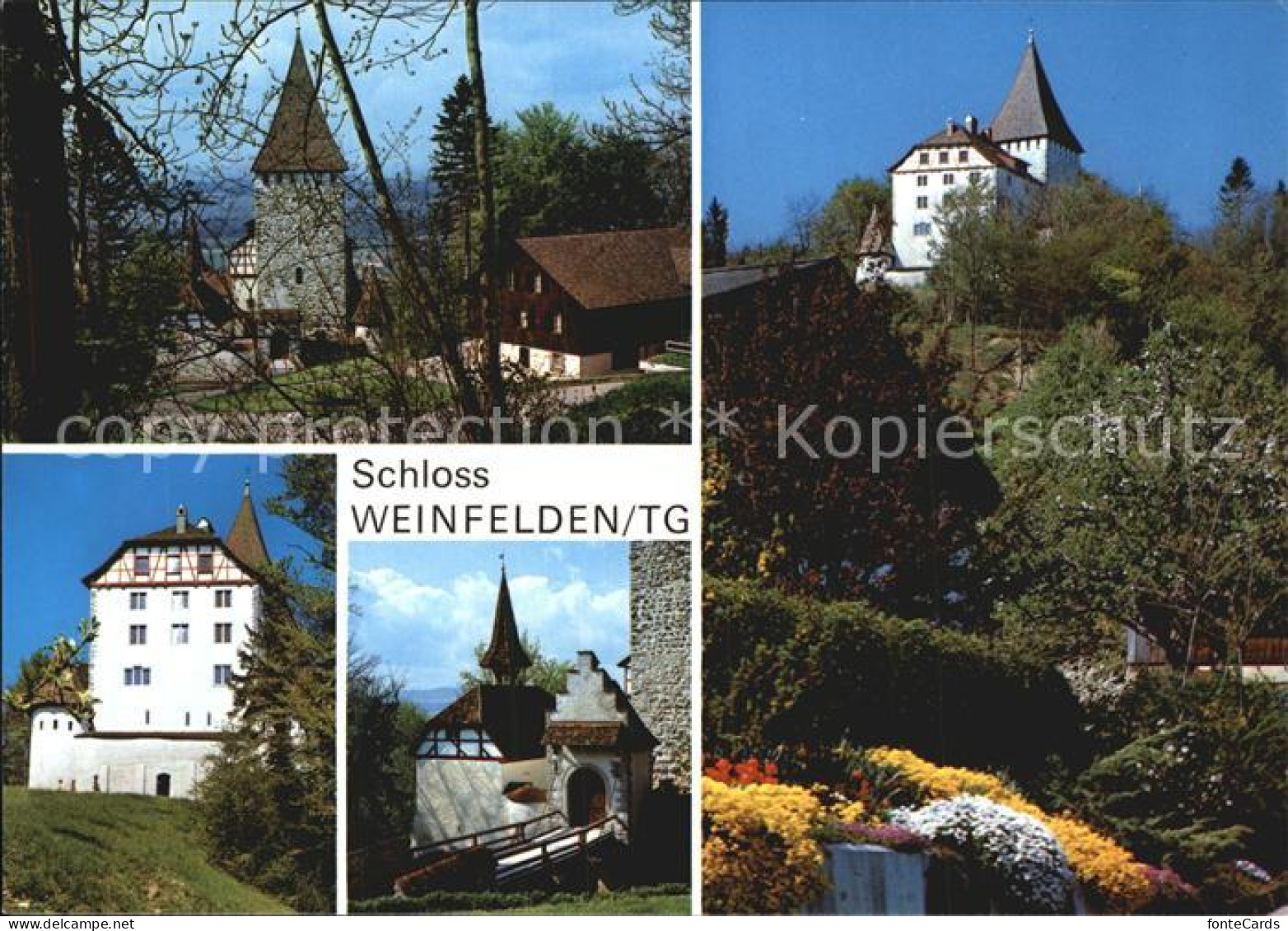 12578849 Weinfelden Schloss Weinfelden Teilansichten Weinfelden - Autres & Non Classés