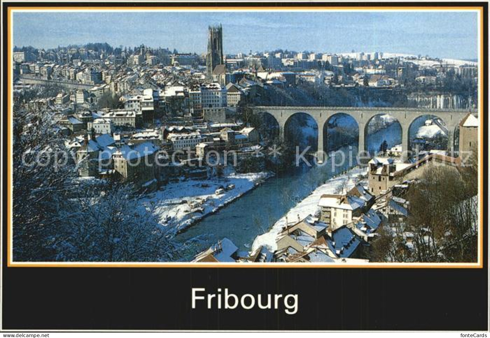 12578299 Fribourg FR Panorama Fribourg FR - Andere & Zonder Classificatie