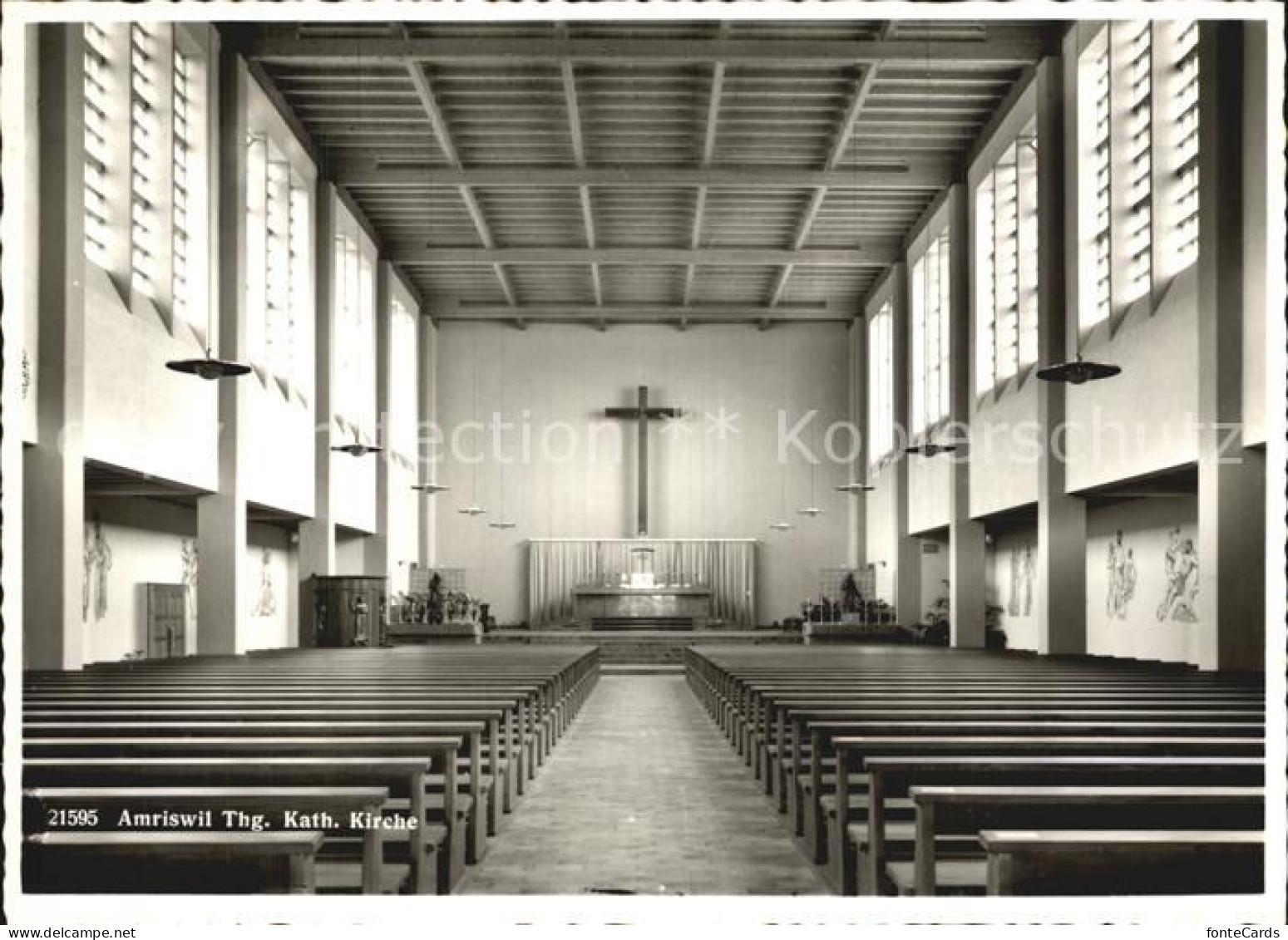 12578069 Amriswil TG Kath Kirche Inneres Amriswil - Other & Unclassified