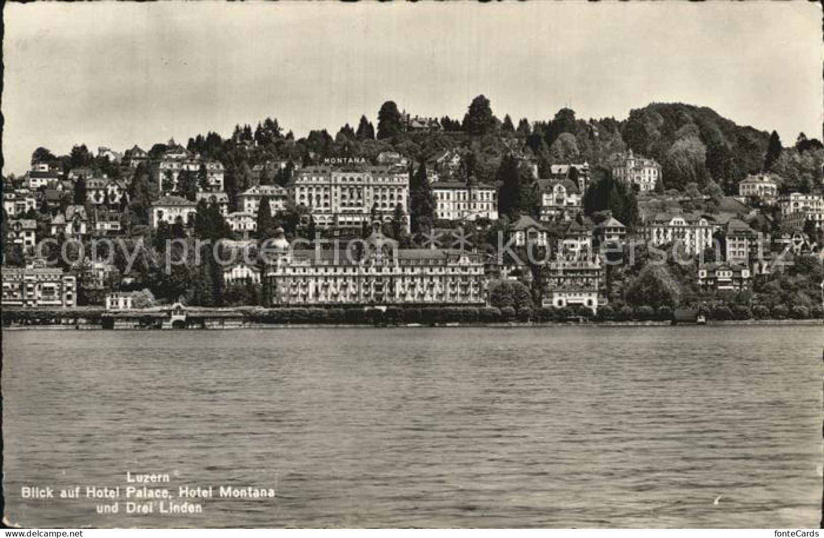 12574969 Luzern LU Hotel Palace Hotel Montana Und Drei Linden Luzern - Altri & Non Classificati