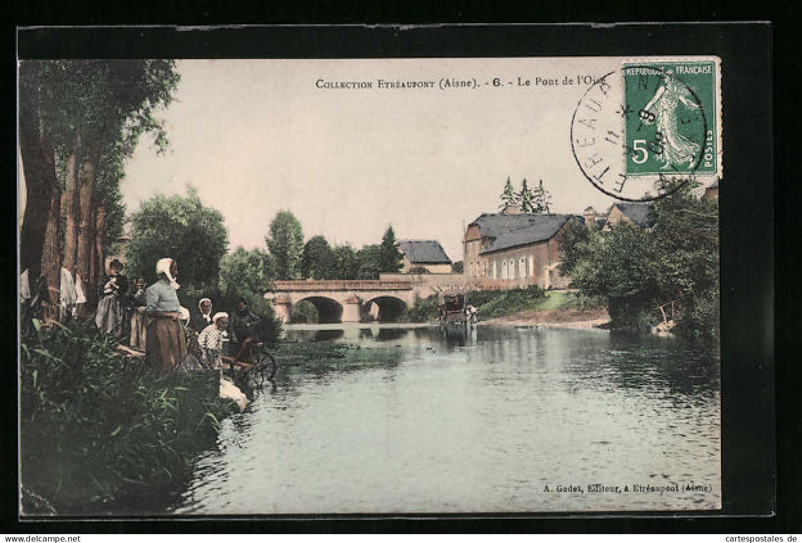 CPA Etréaupont, Le Pont De L'Oise  - Sonstige & Ohne Zuordnung