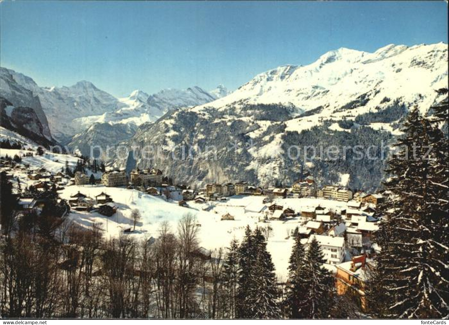 12562629 Wengen BE Breithorn Schwarzbirg Wengen - Autres & Non Classés