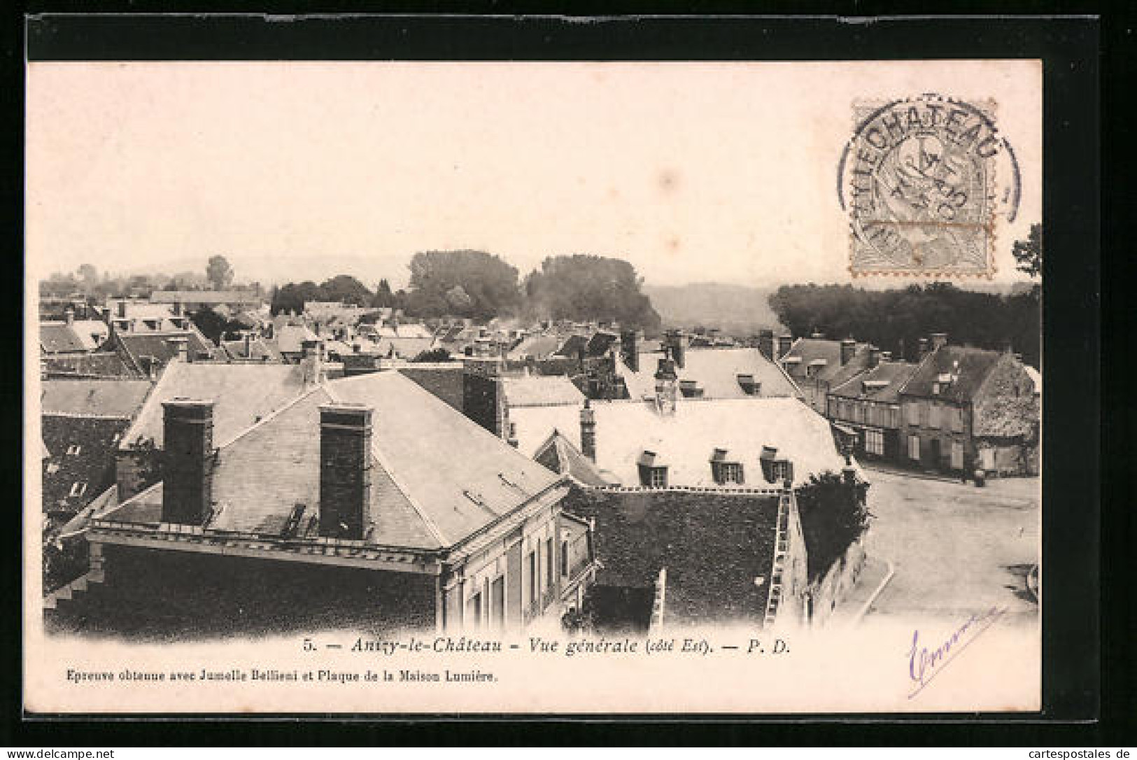 CPA Anizy-le-Chateau, Vue Générale  - Sonstige & Ohne Zuordnung