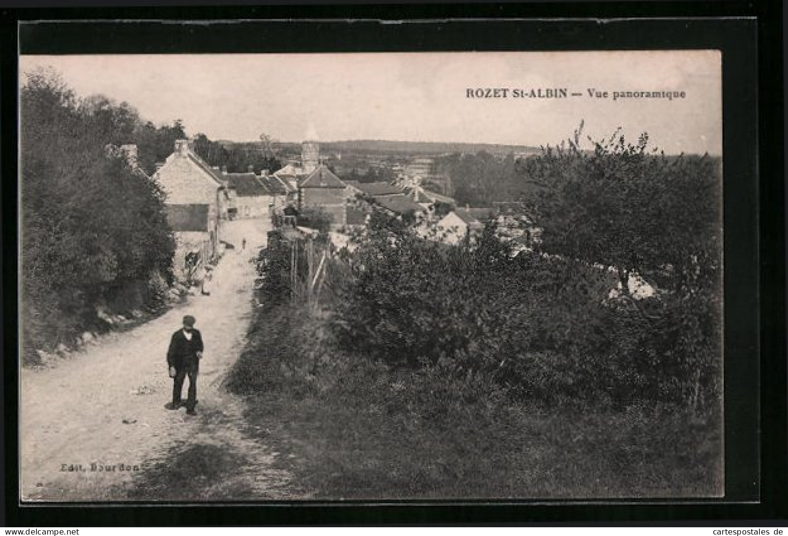 CPA Rozet-St-Albin, Vue Panoramique  - Andere & Zonder Classificatie