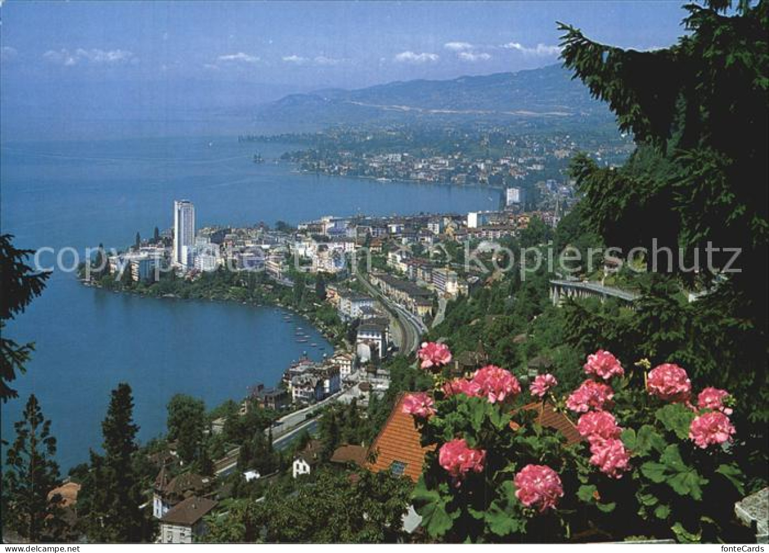 12516409 Territet Montreux Panorama  Territet Montreux - Sonstige & Ohne Zuordnung
