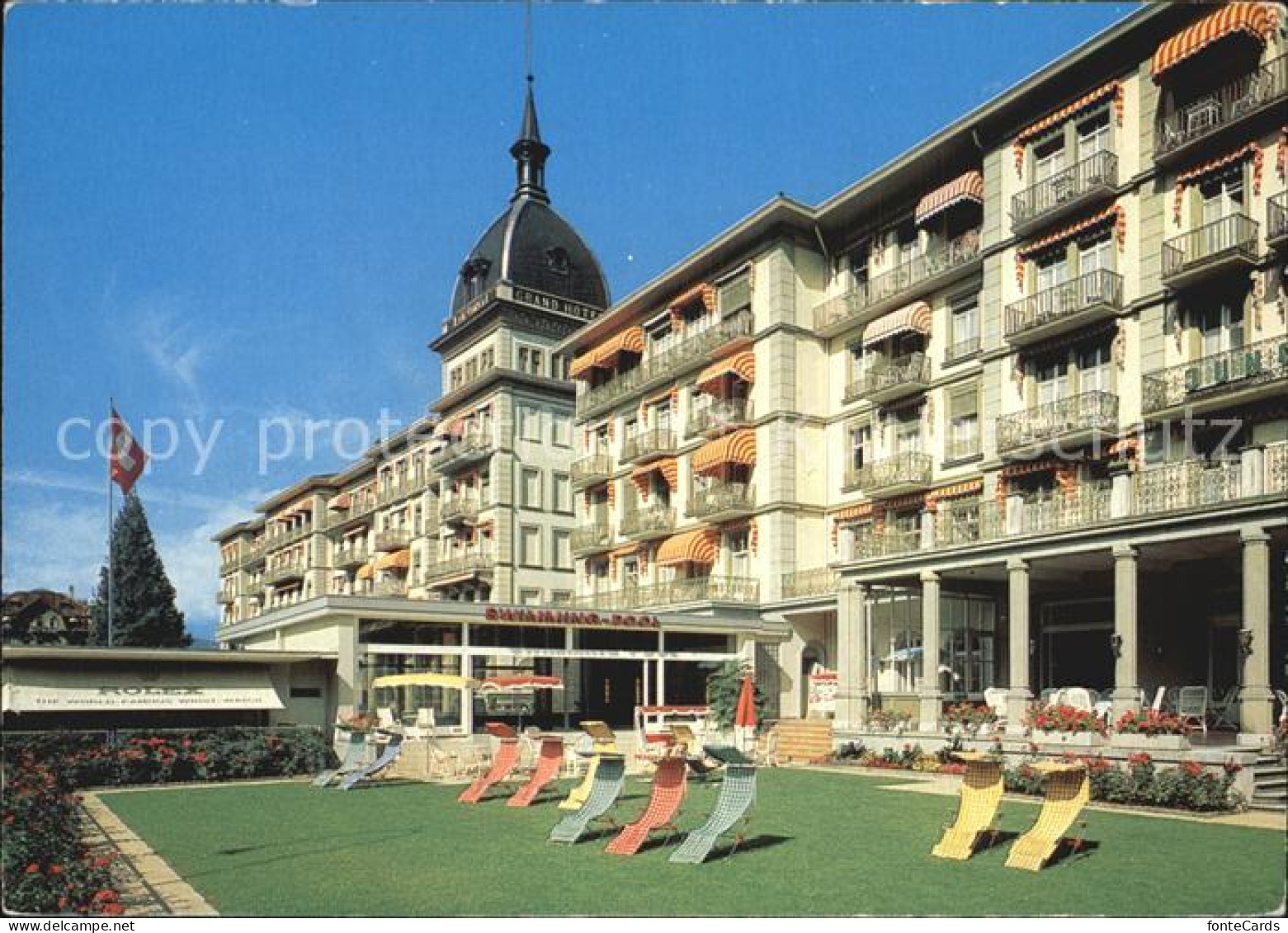 12510529 Interlaken BE Grand Hotels Victoria Jungfrau Interlaken - Autres & Non Classés