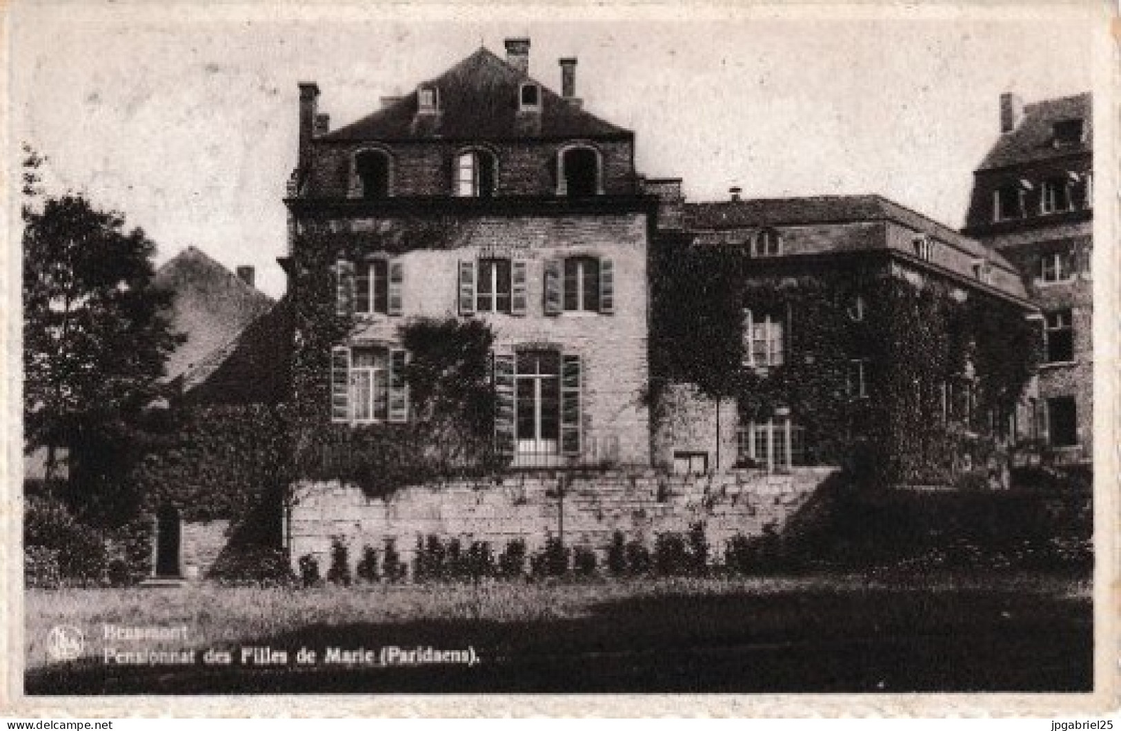 GEO Beaumont Pensionnat Des Filles De Marie(paridaens) - Beaumont