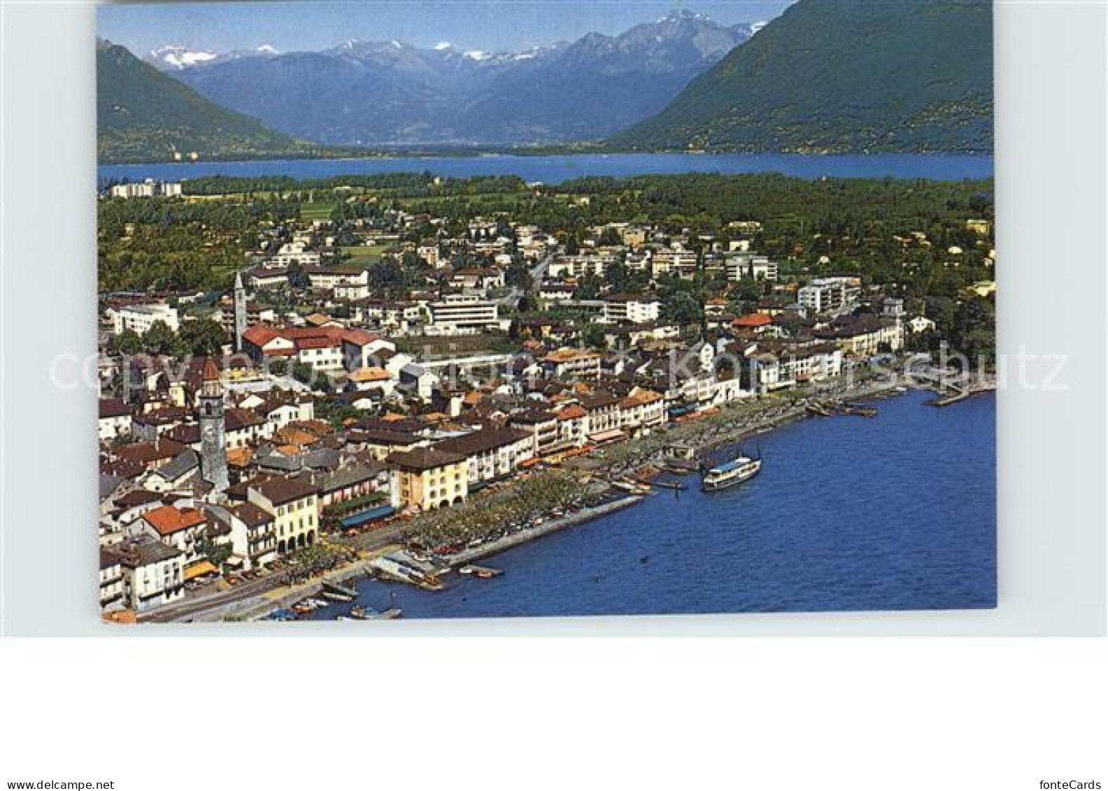 12488019 Ascona TI Luftbild Ascona - Sonstige & Ohne Zuordnung