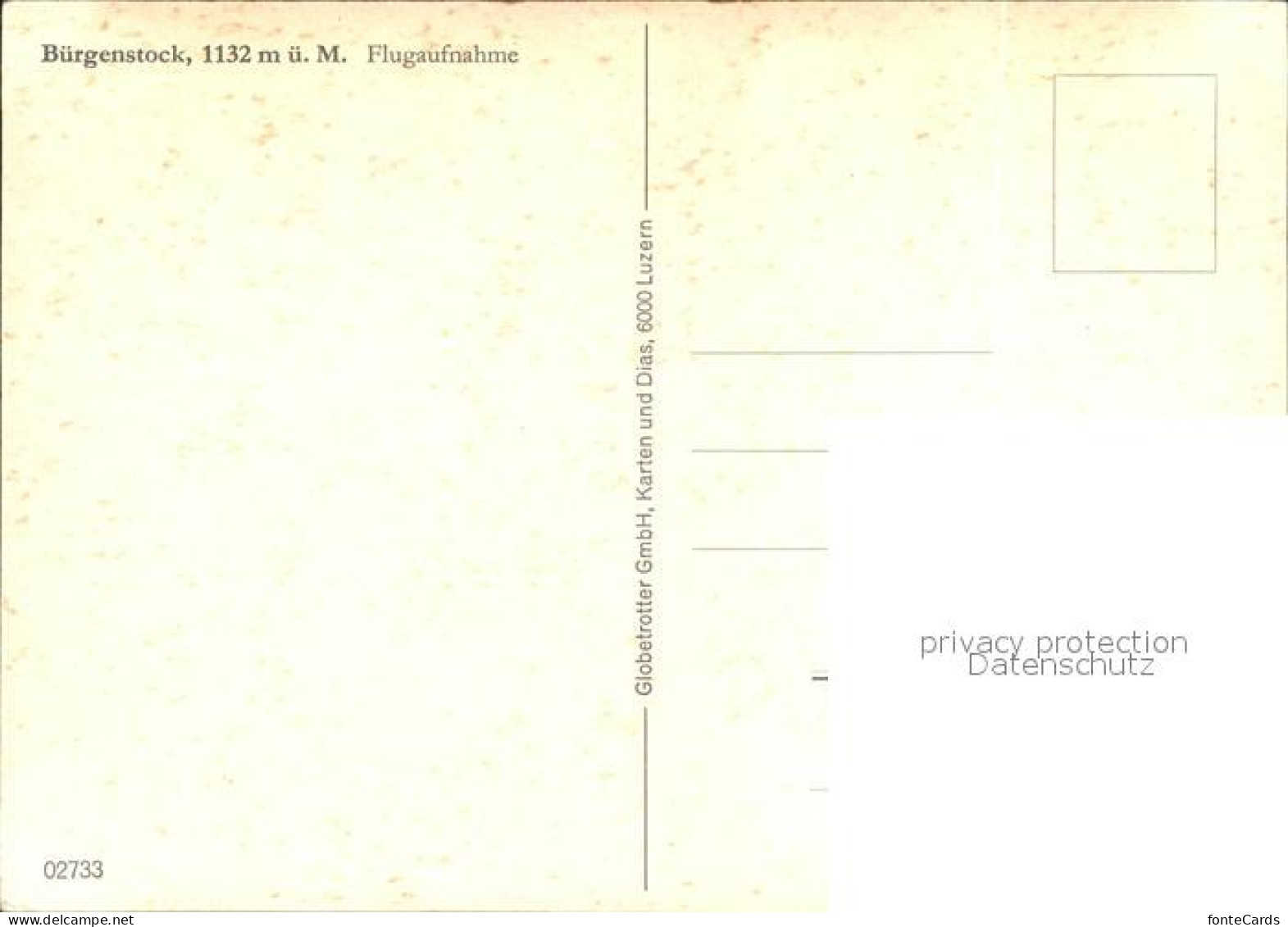 12484739 Buergenstock Fliegeraufnahme Buergenstock - Andere & Zonder Classificatie