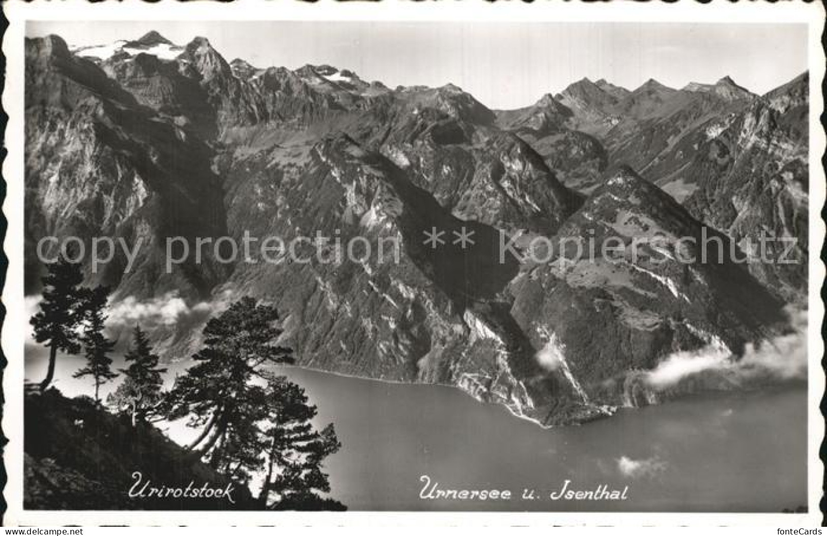 12474429 Urnersee Mit Urirotstock Und Isenthal Brunnen - Autres & Non Classés