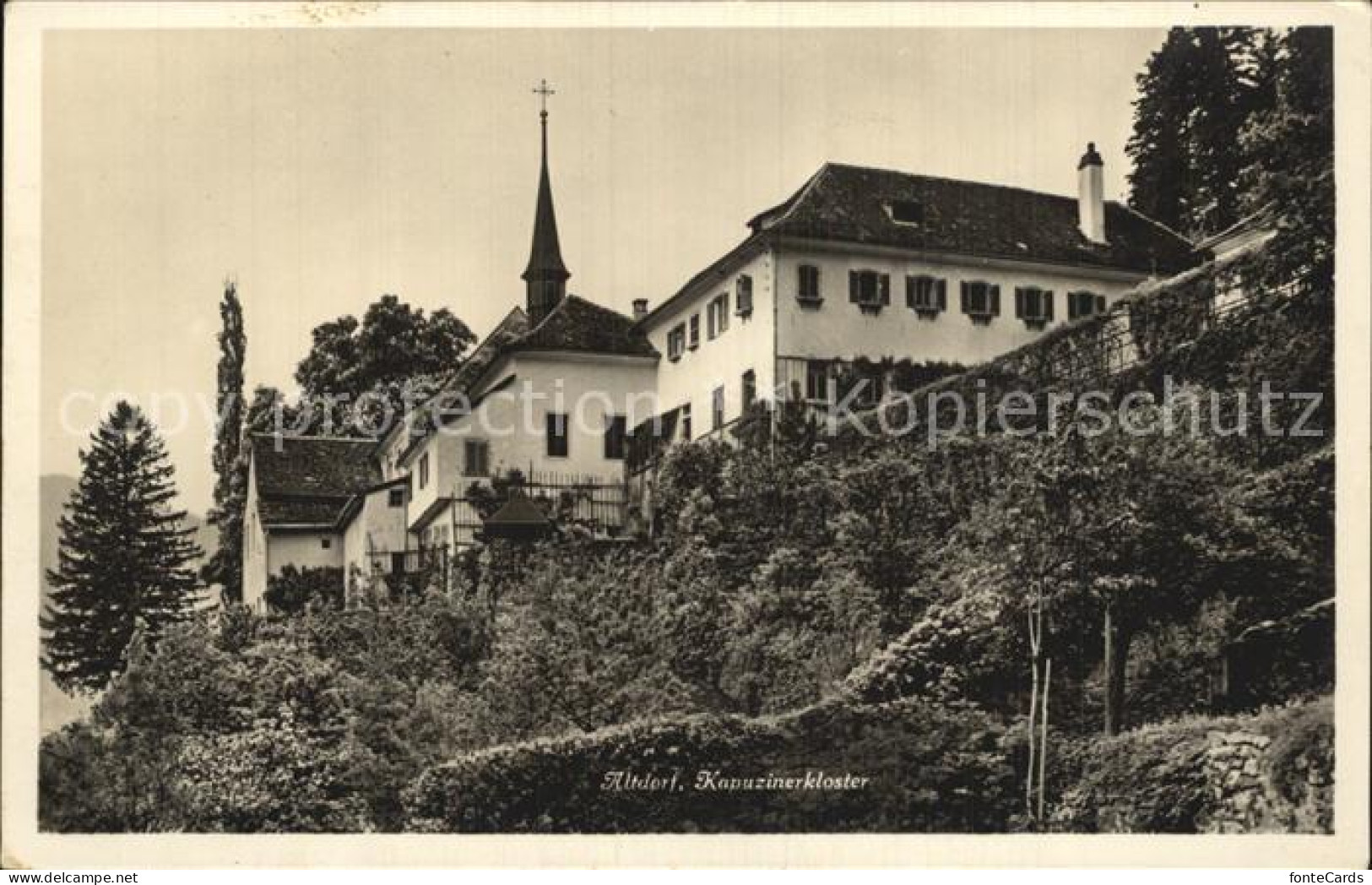 12474419 Altdorf UR Kapuzinerkloster Altdorf UR - Autres & Non Classés