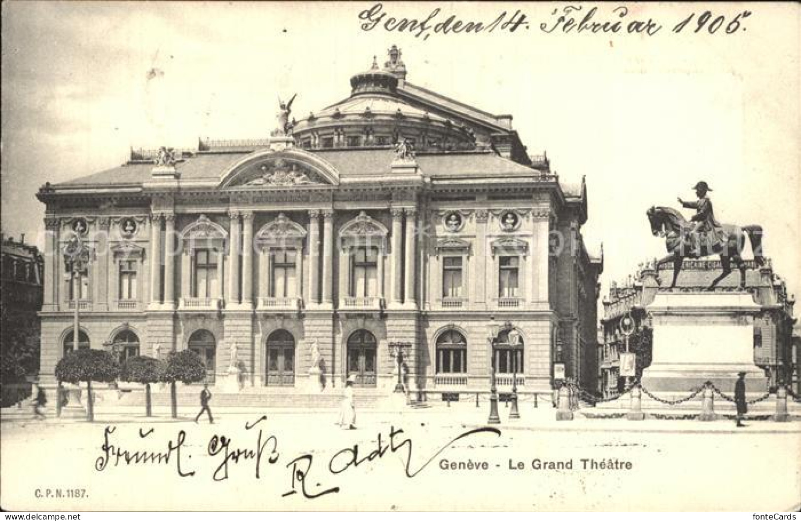 12472169 Geneve GE Le Grand Thèàtre Geneve - Andere & Zonder Classificatie